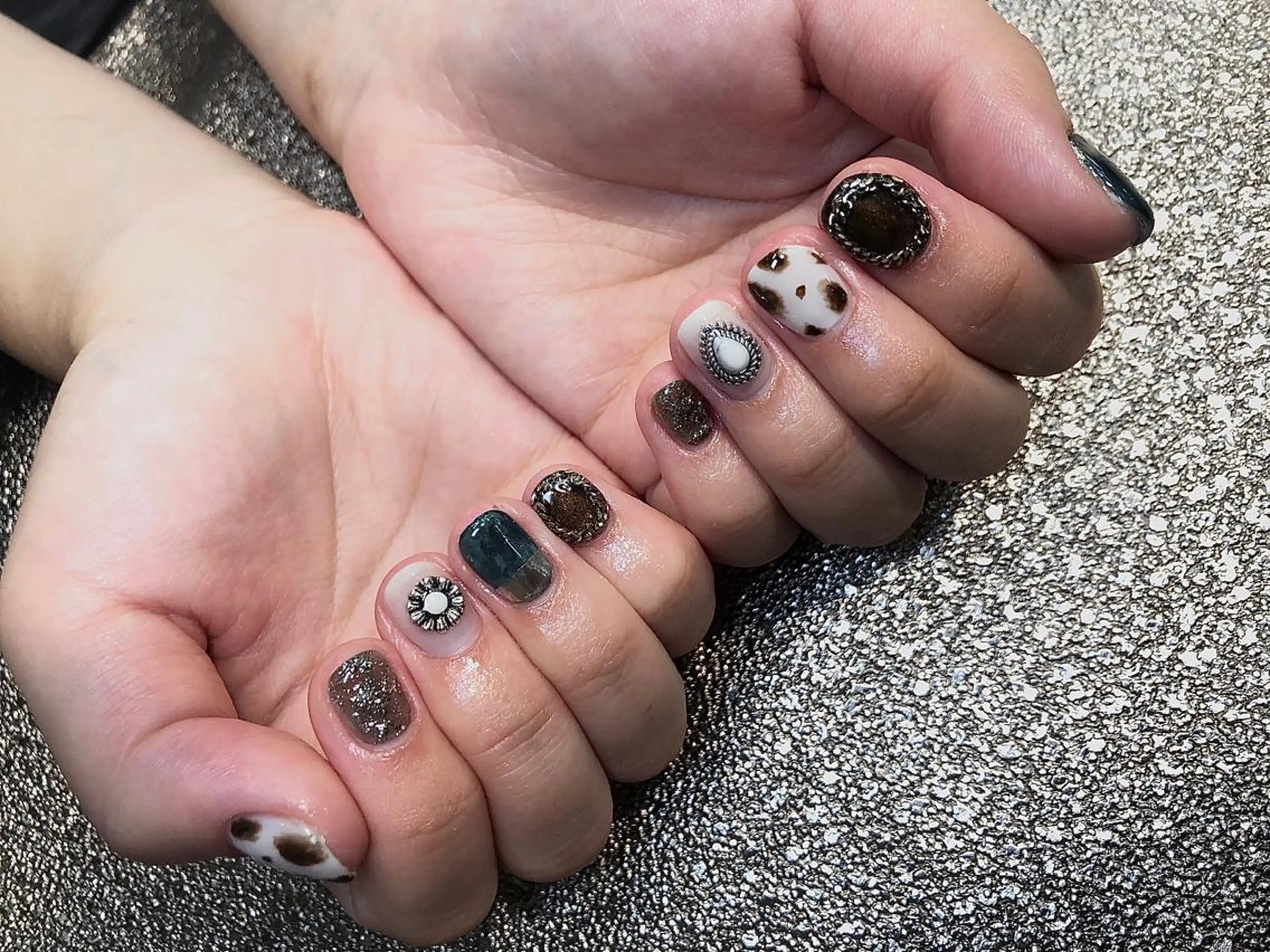 ネイル ニュアンスネイル ハンドネイル L'ecrin所属・L'ecrin 田中のネイルデザイン