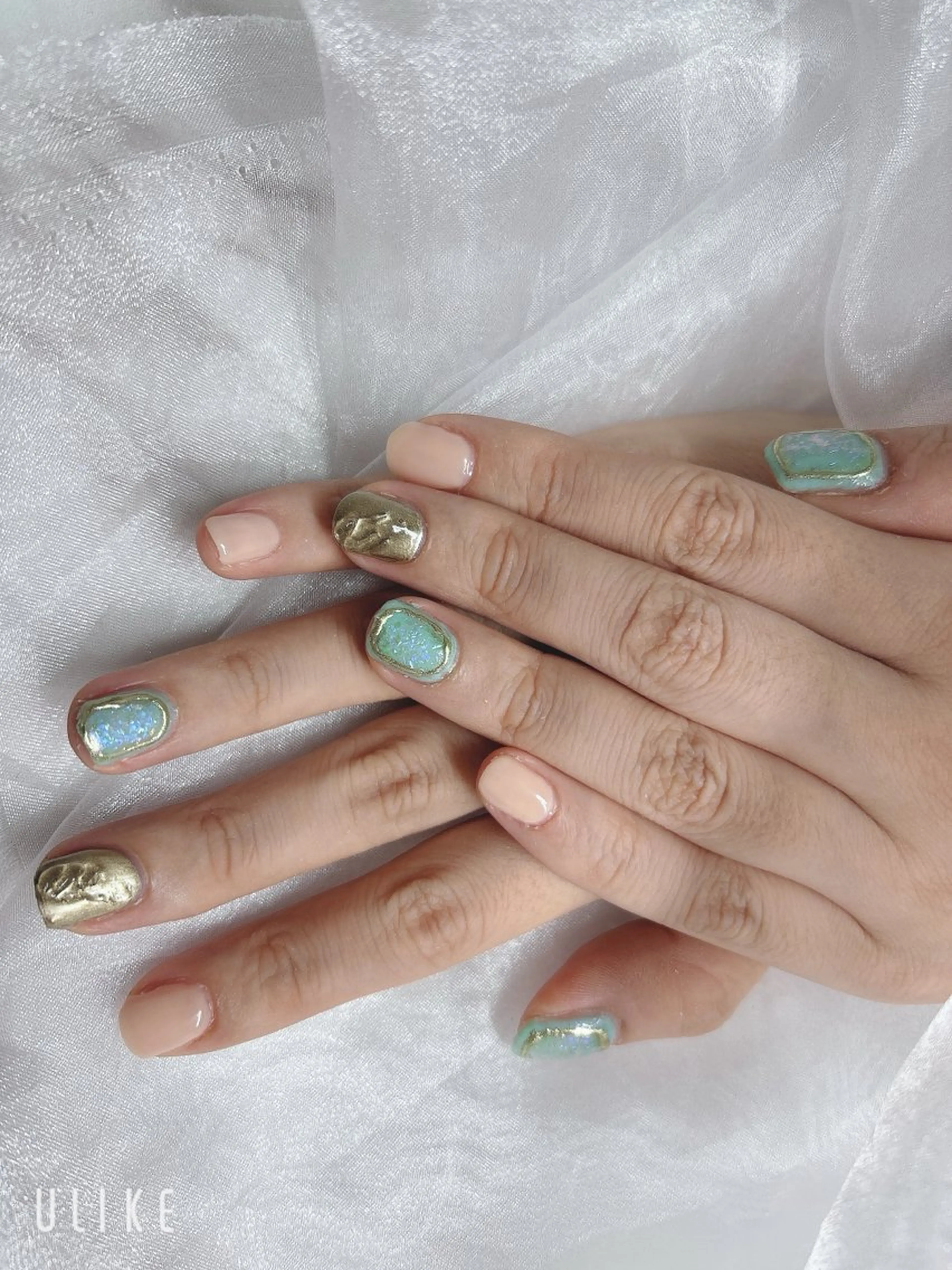 ネイル ニュアンスネイル BABY LION :Fumiyoのネイルデザイン