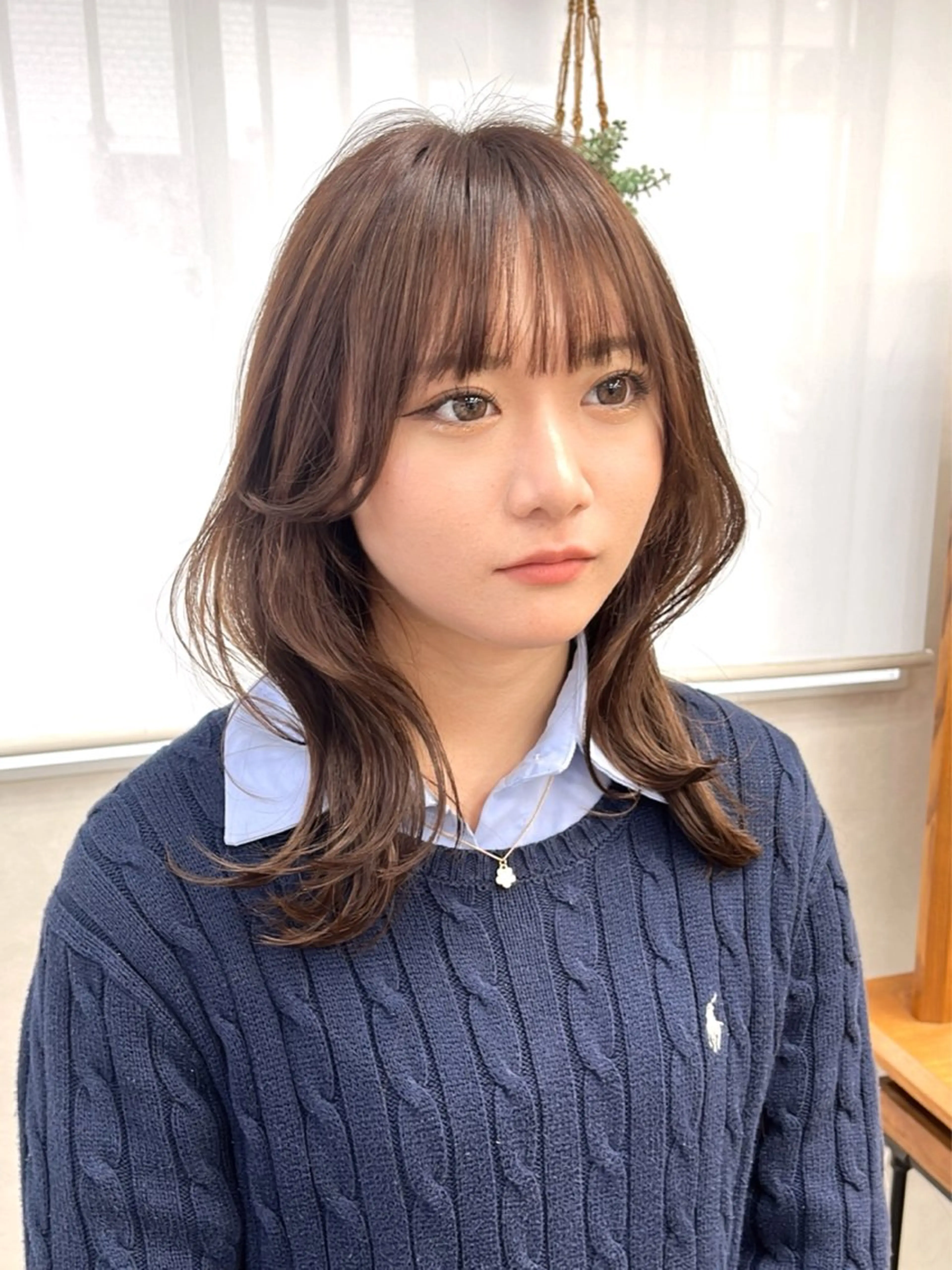 カット＋艶カラー＋クイックトリートメントの写真