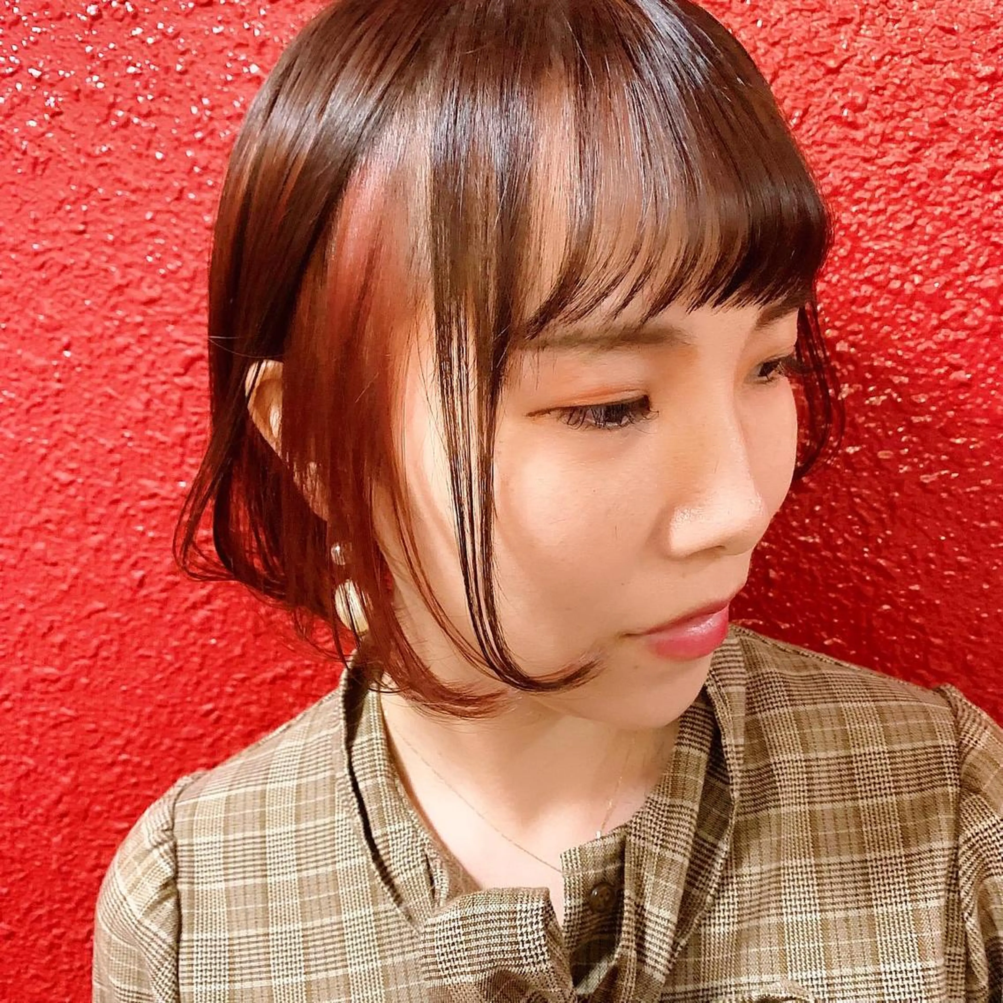 ショート カラー CODE.LINE所属・中川 竜誠のヘアスタイル