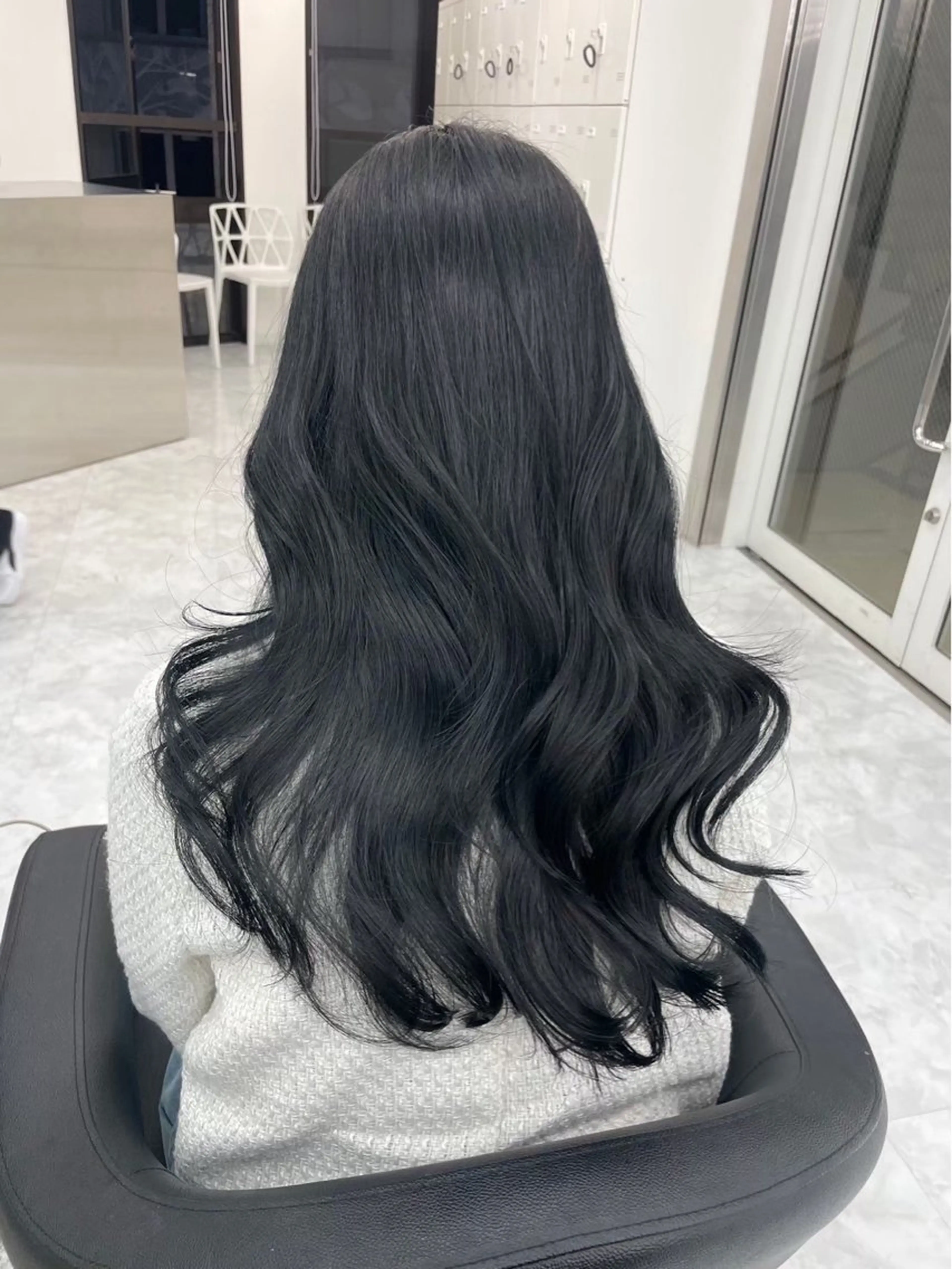 ロング カラー ヘアカラー ヘッドスパ ヘアセット 🫧韓国風透明感 ヘア🫧towaのヘアスタイル