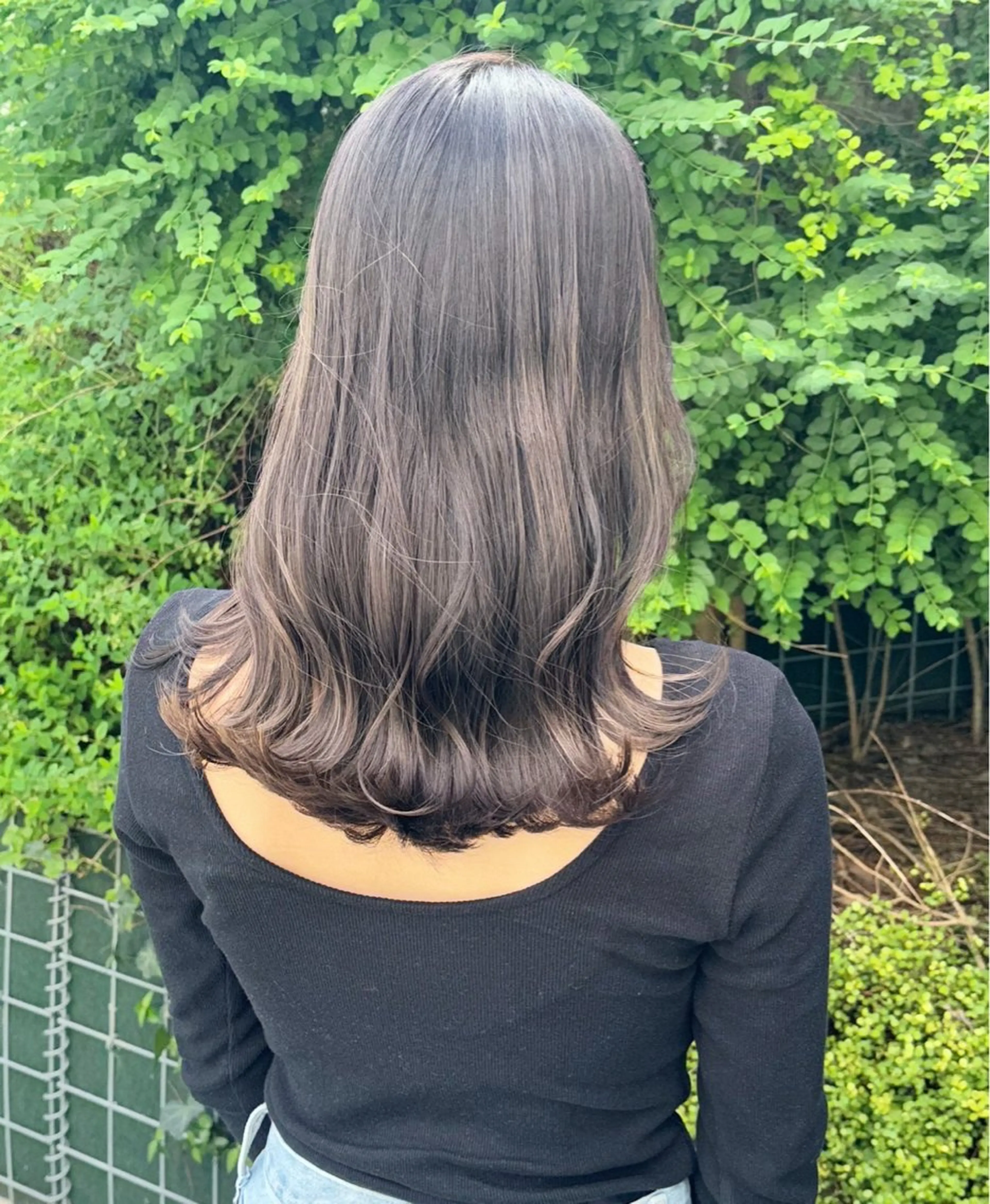 ロング カラー パーソナルカラー໒꒱ 顔タイプ/石塚わかなのヘアスタイル