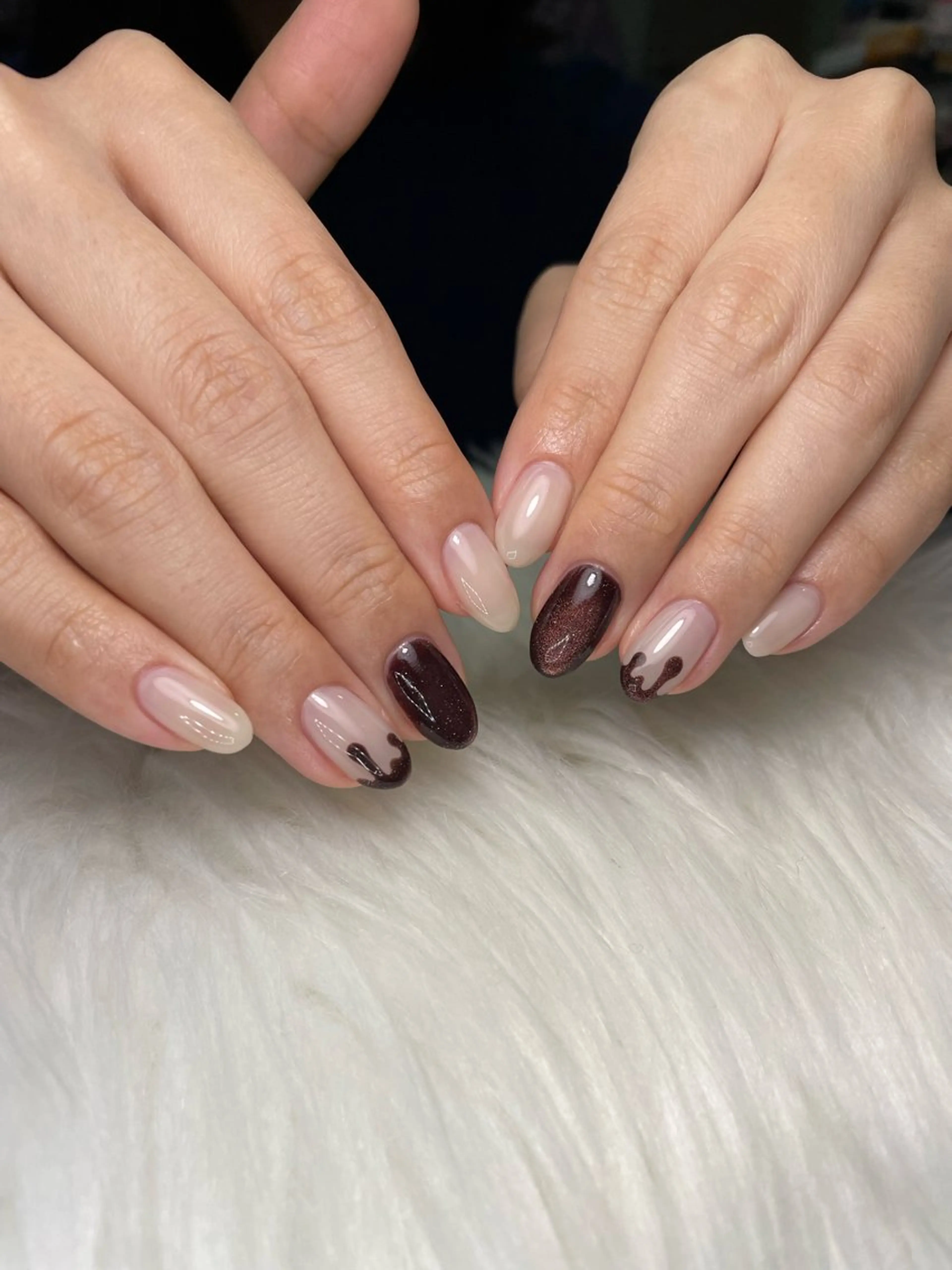 ネイル バレンタイン 美容室るーじゅ所属・美容室 るーじゅ/しいの木台のマツエク・マツパデザイン