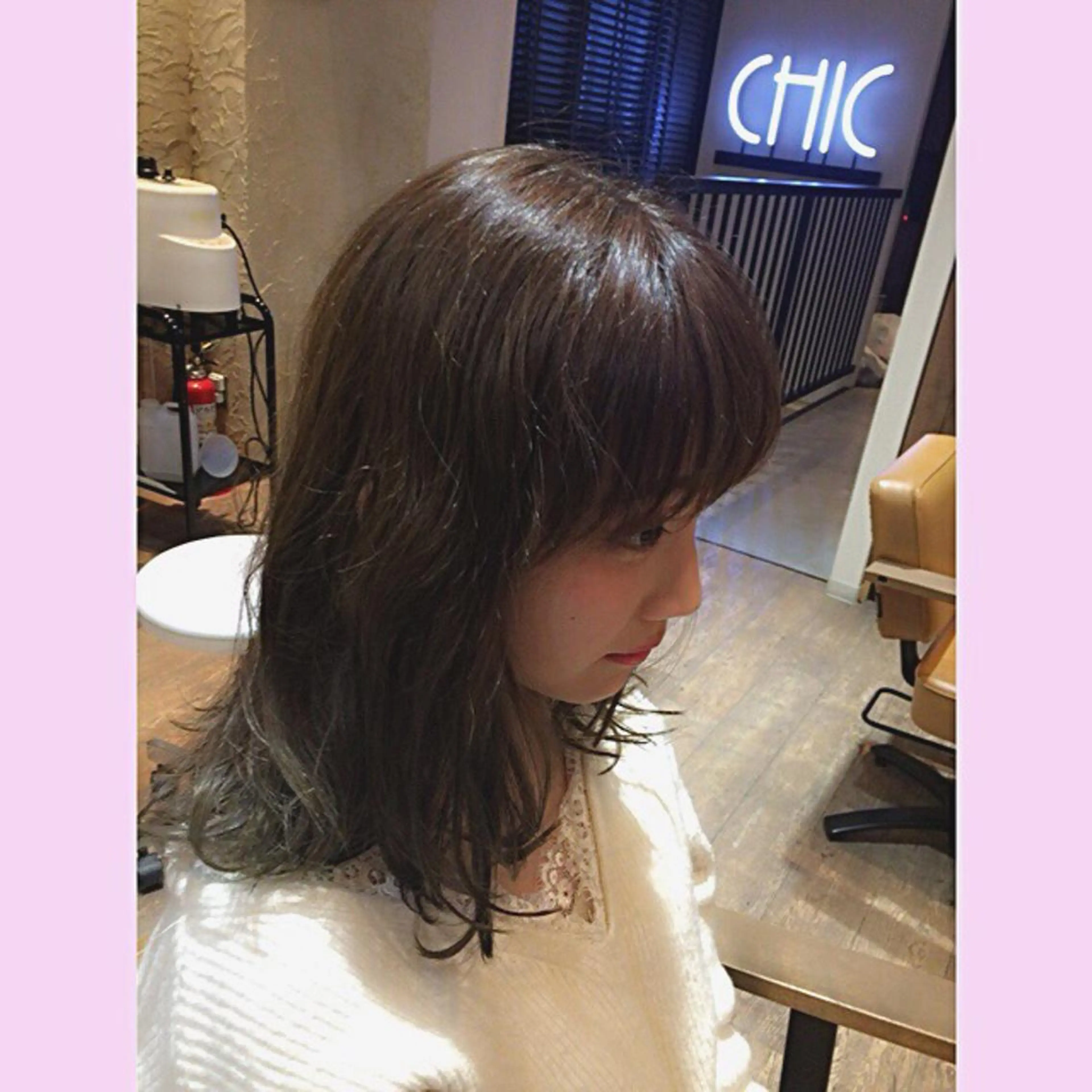 セミロング GLROW haruhiのヘアスタイル
