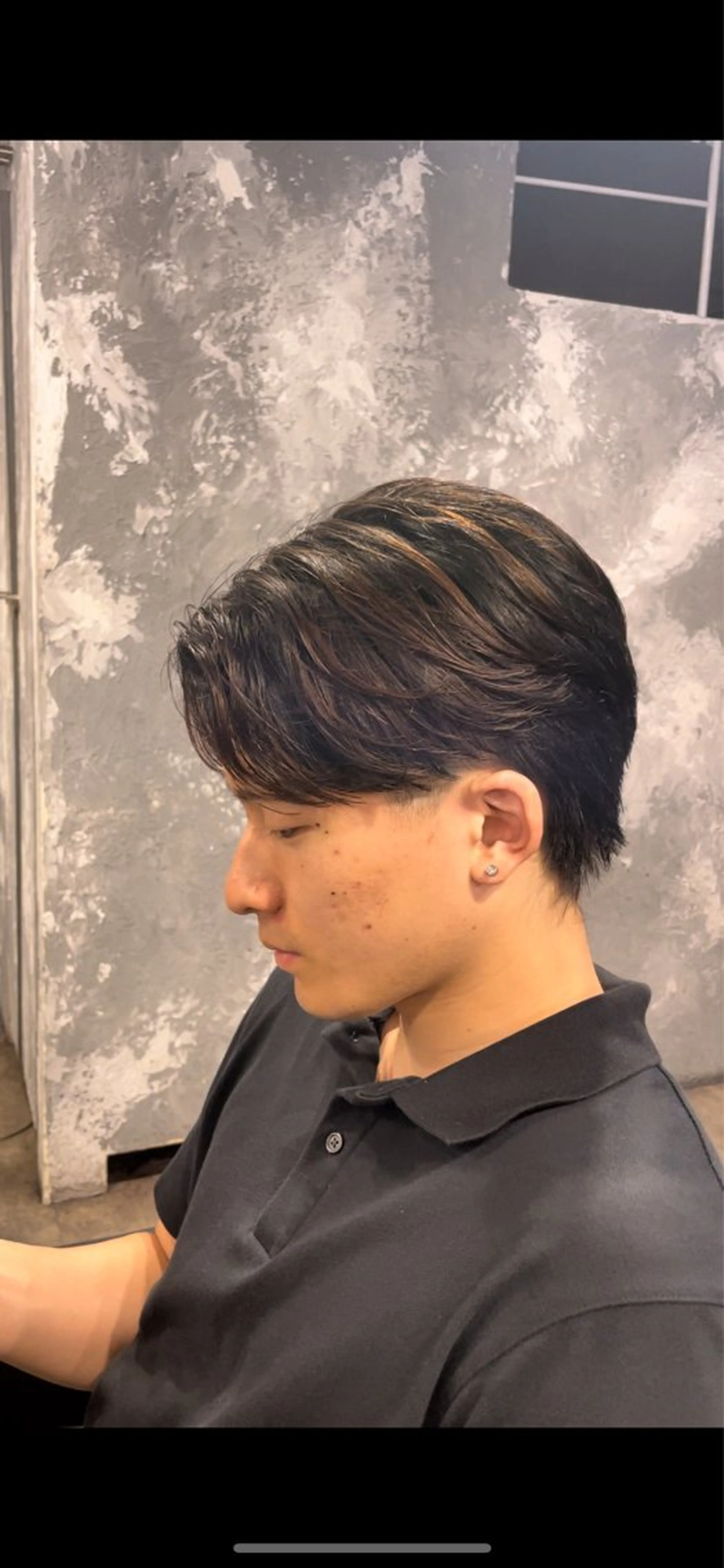 パーマ メンズ カット 縮毛矯正 トリートメント 艶髪/透明感🪽 DISCO🪽のヘアスタイル