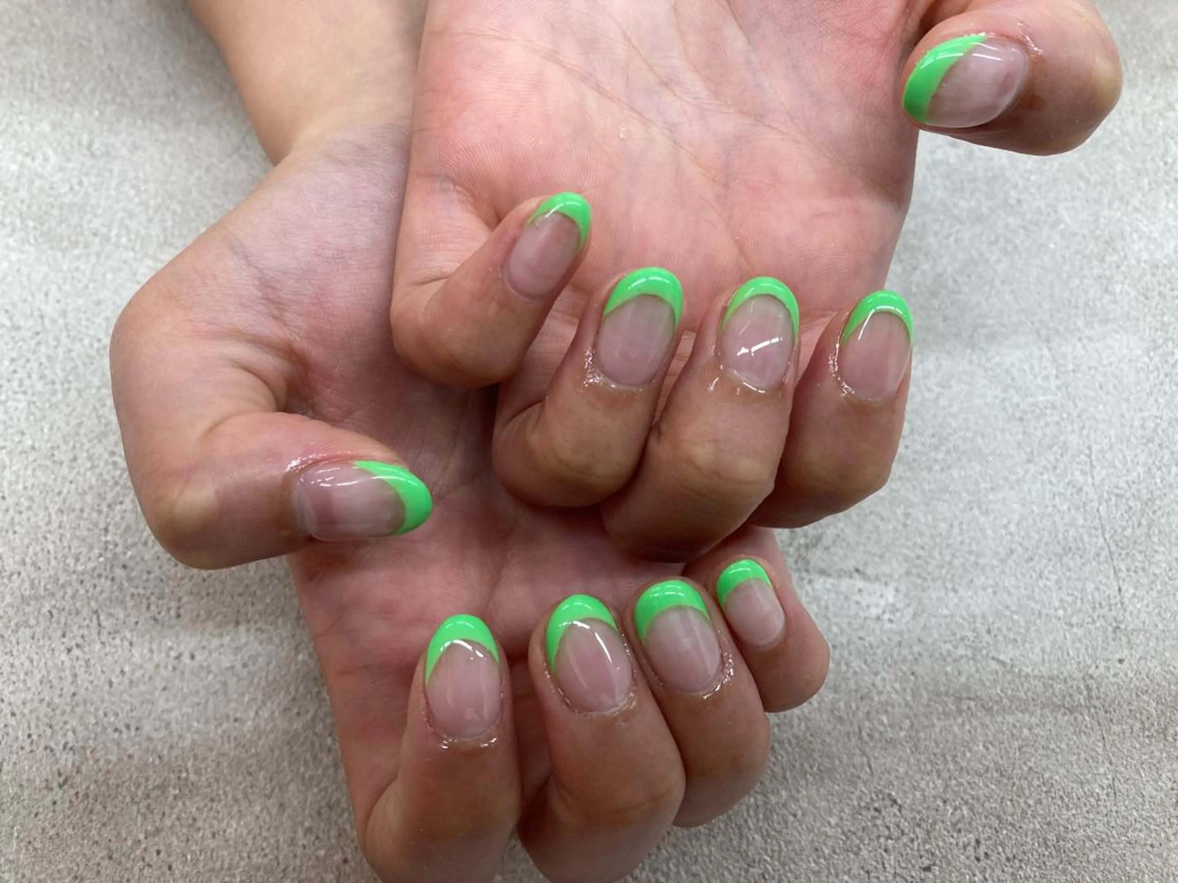 ネイル フレンチネイル ハンドネイル Maple所属・Maple saronのネイルデザイン