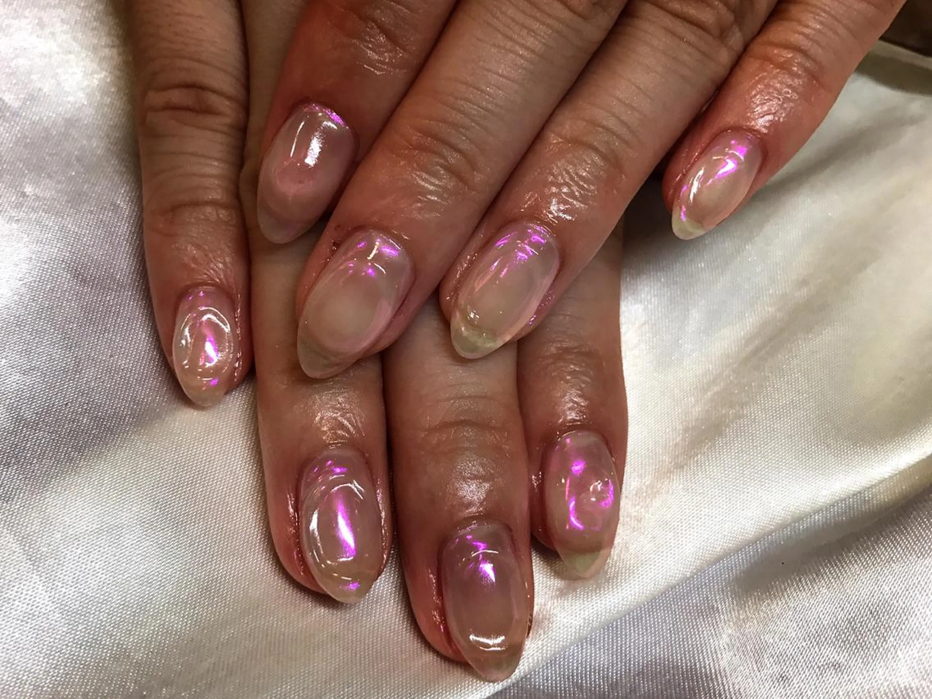 ネイル クリアネイル ハンドネイル 中川 愛理のその他イメージ