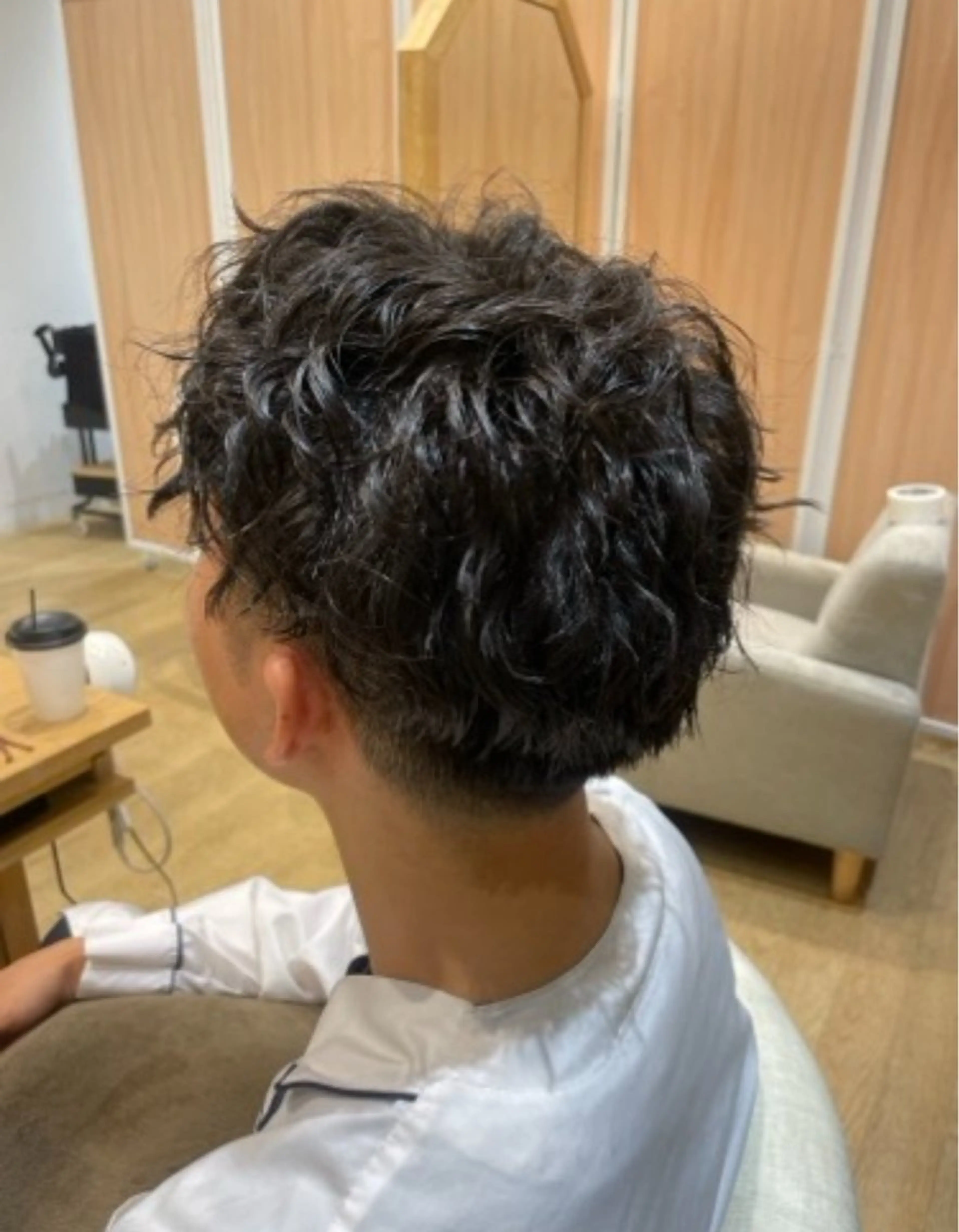 パーマ メンズ パーマ 碓氷和叶/ストレート 、パーマモデル募集中のヘアスタイル