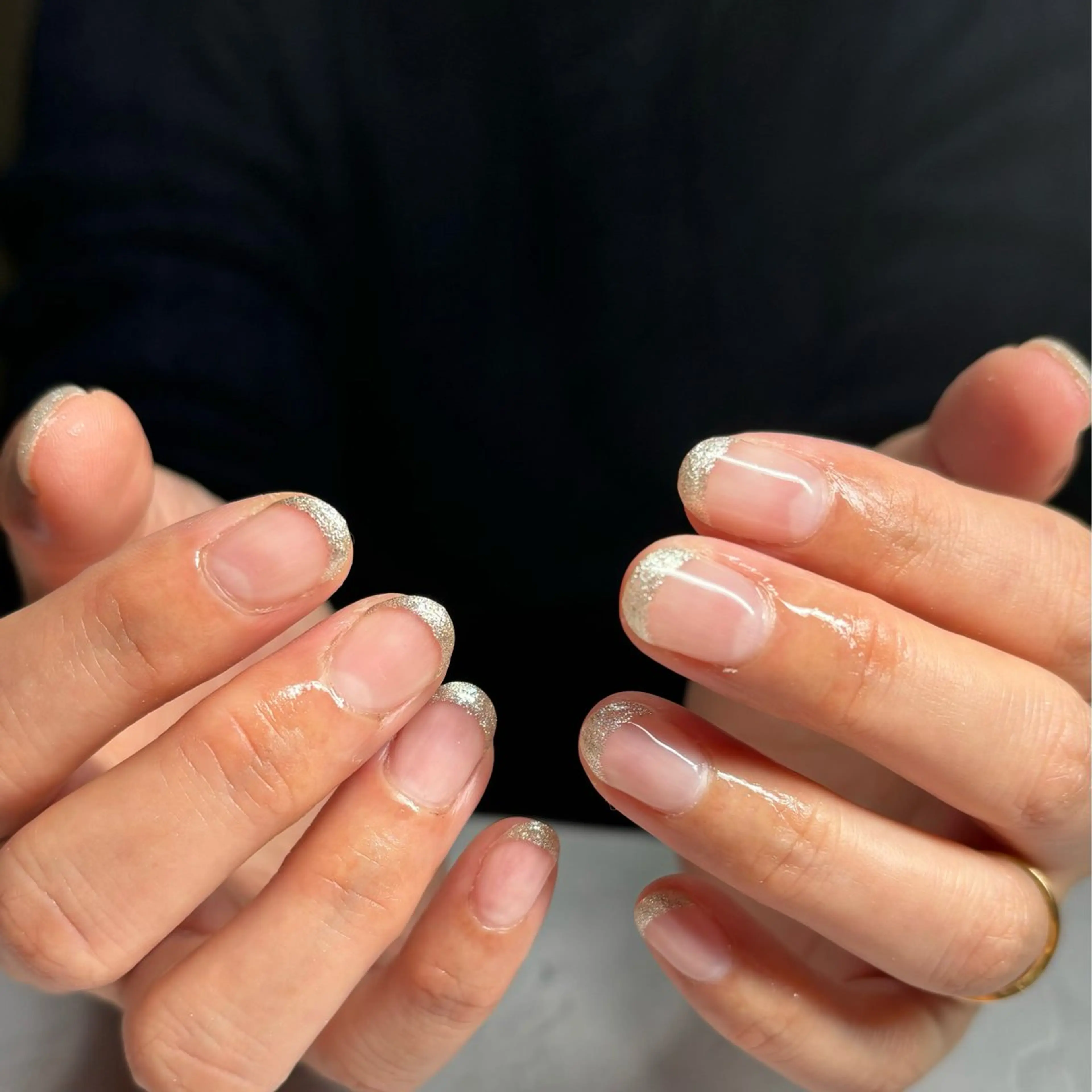 (オフなし)フレンチネイル💅🏻の写真
