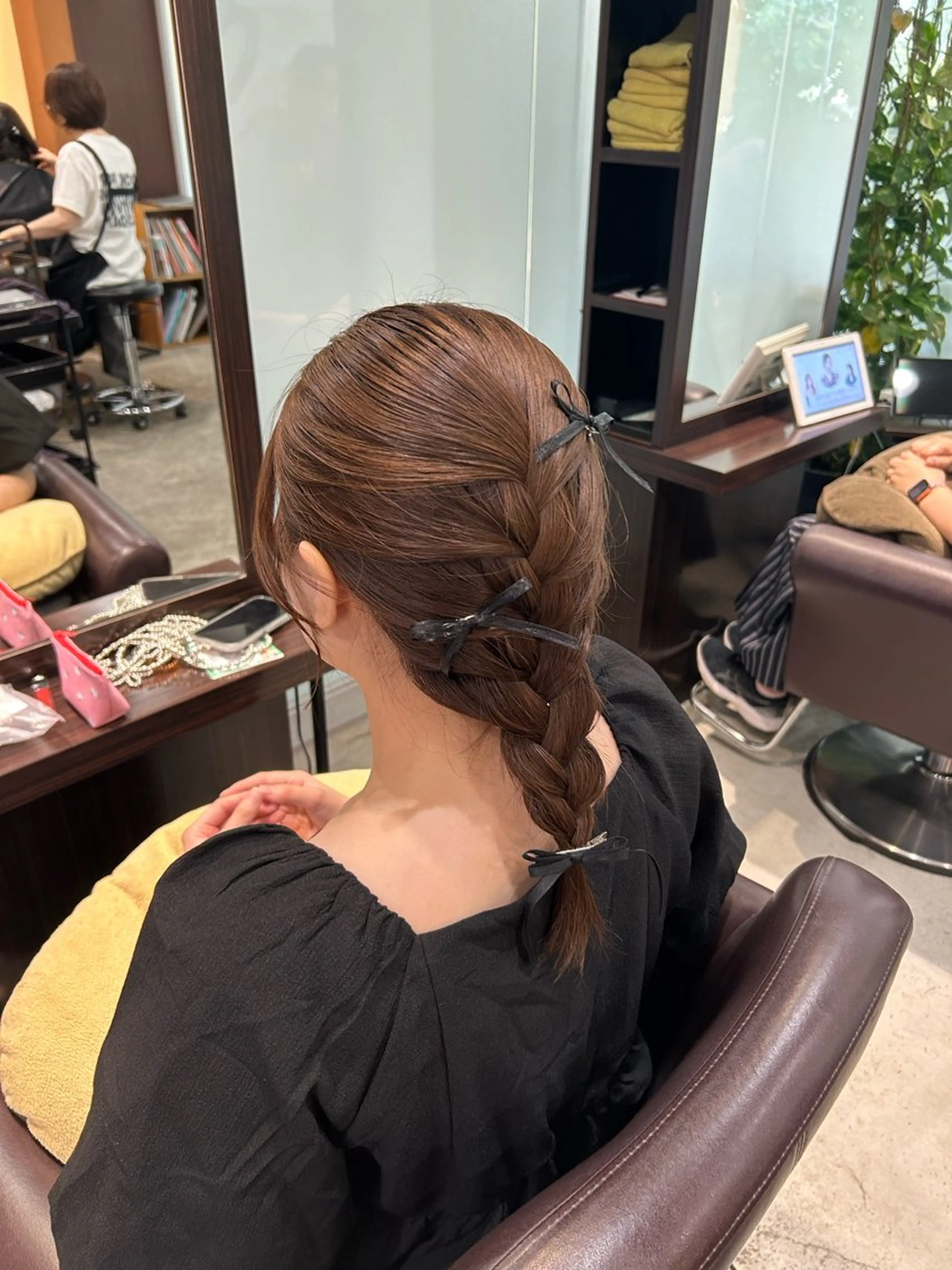 ミディアム ヘアセット 坂本奈都美 🎀のヘアスタイル