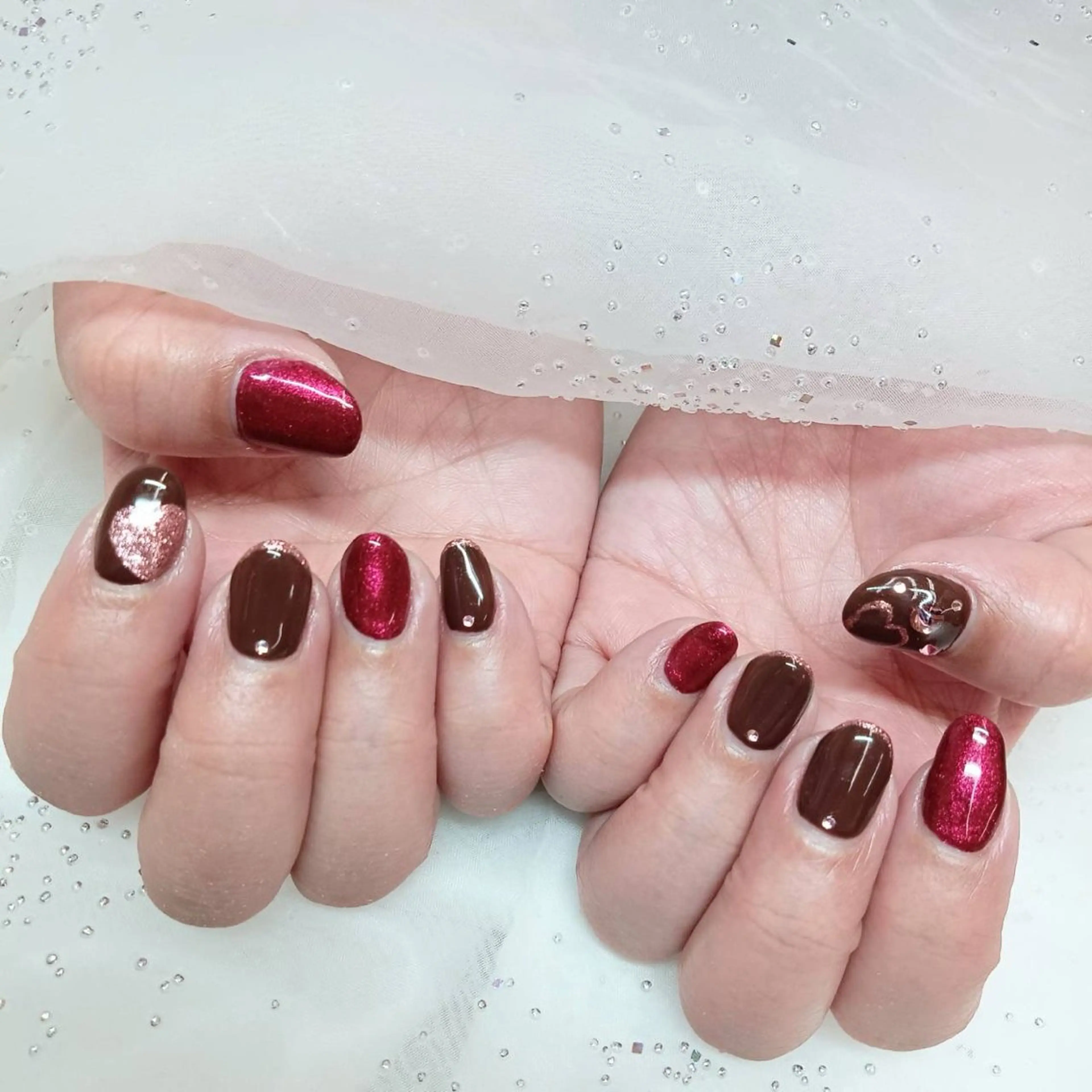 ネイル ハンドネイル 柘植 祐子のネイルデザイン