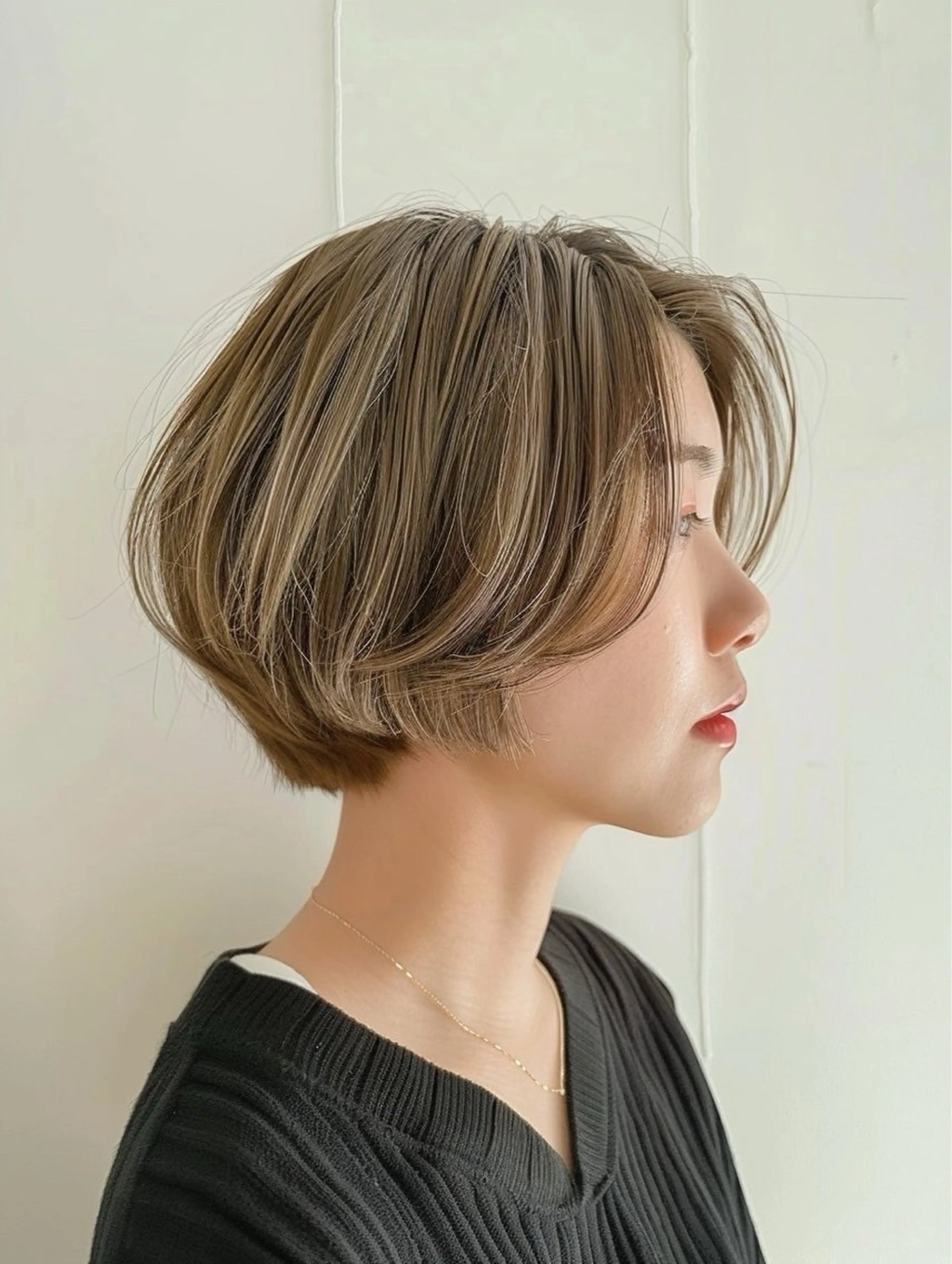 【ブリーチあり外国人風透明感カラー】カット×ダブルカラーの写真