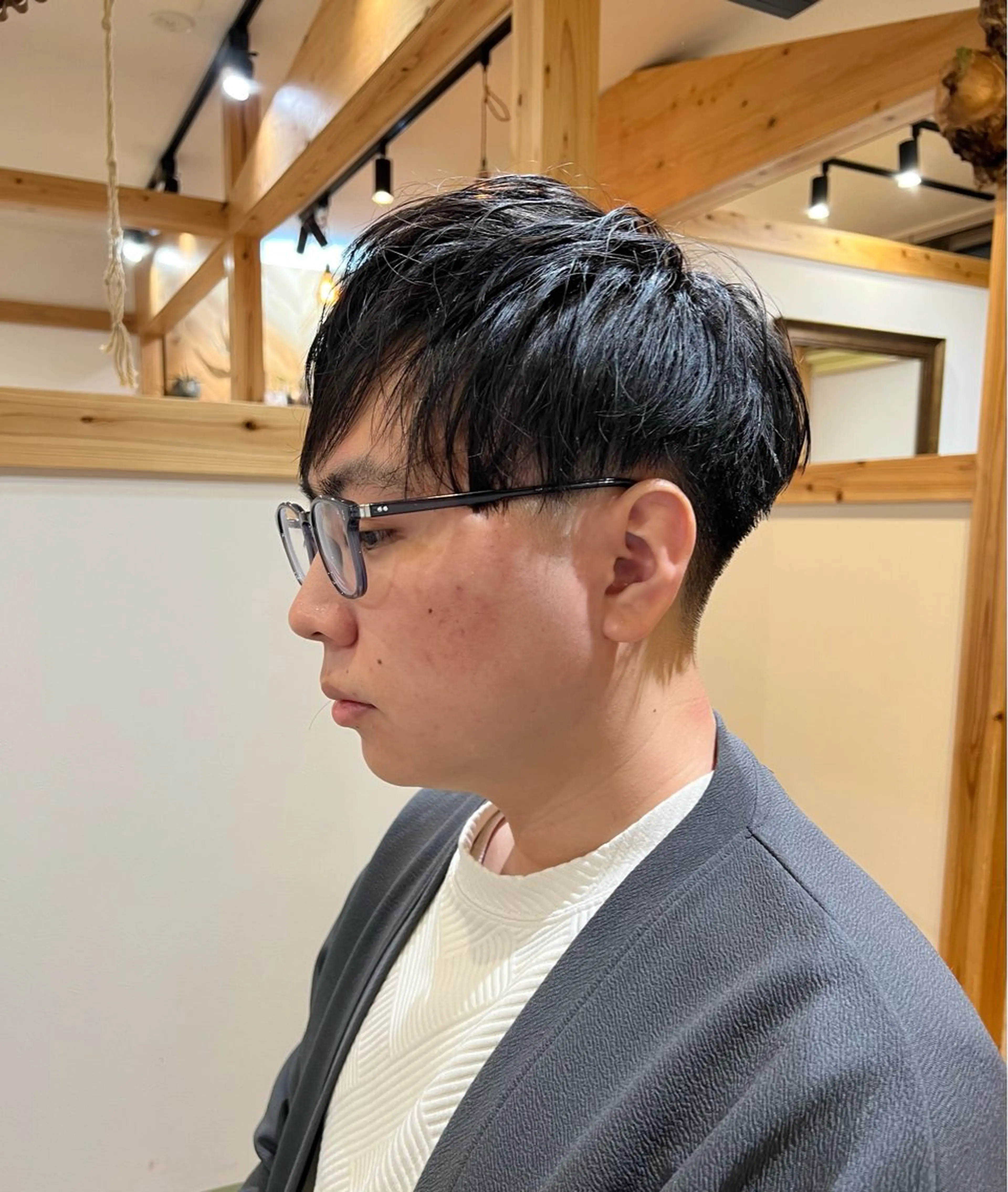 メンズ マッシュ 刈り上げ 畝原 陽真里のヘアスタイル