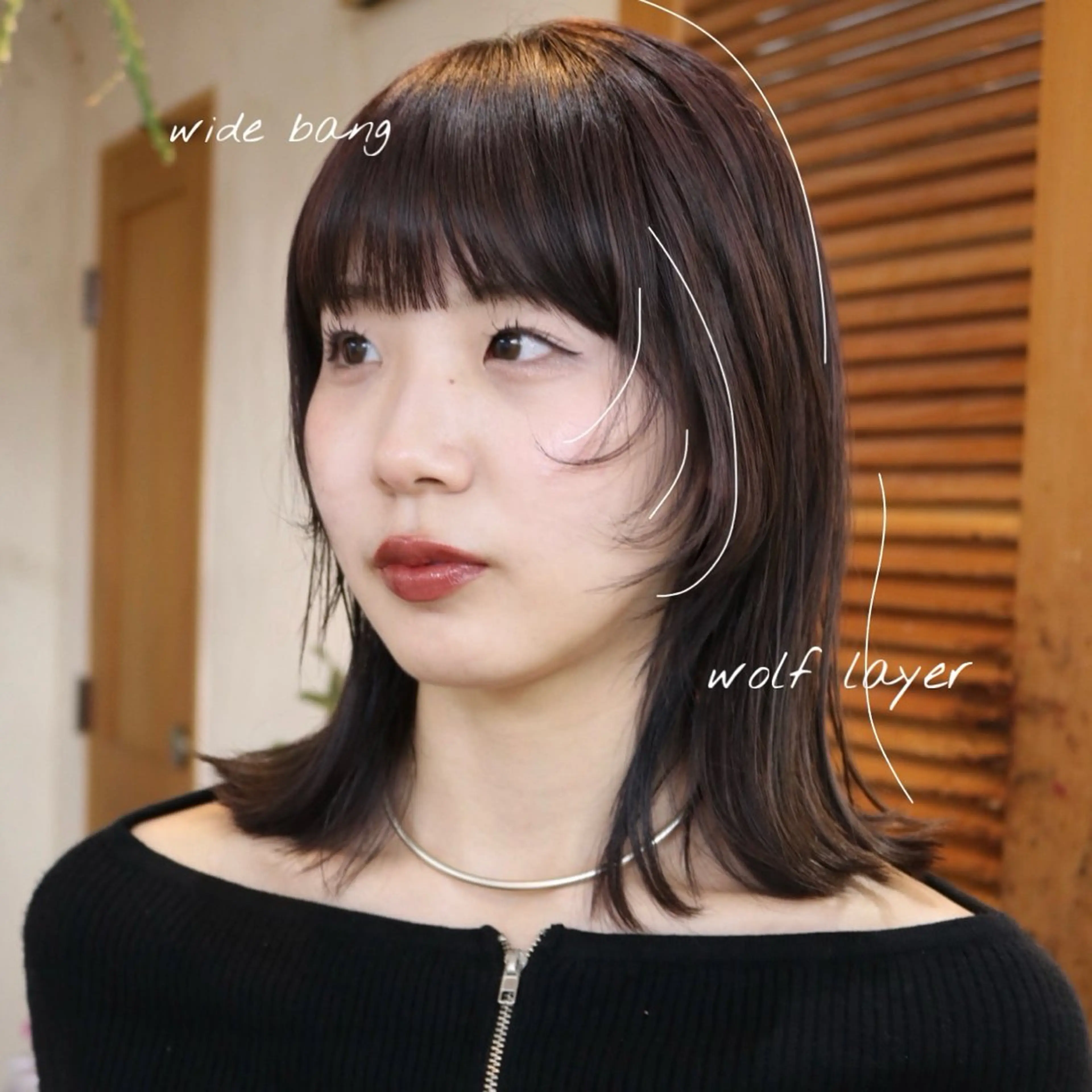 【モデル限定価格✨】前髪ストレートで梅雨にノンストレス＋前髪カット🪄の写真