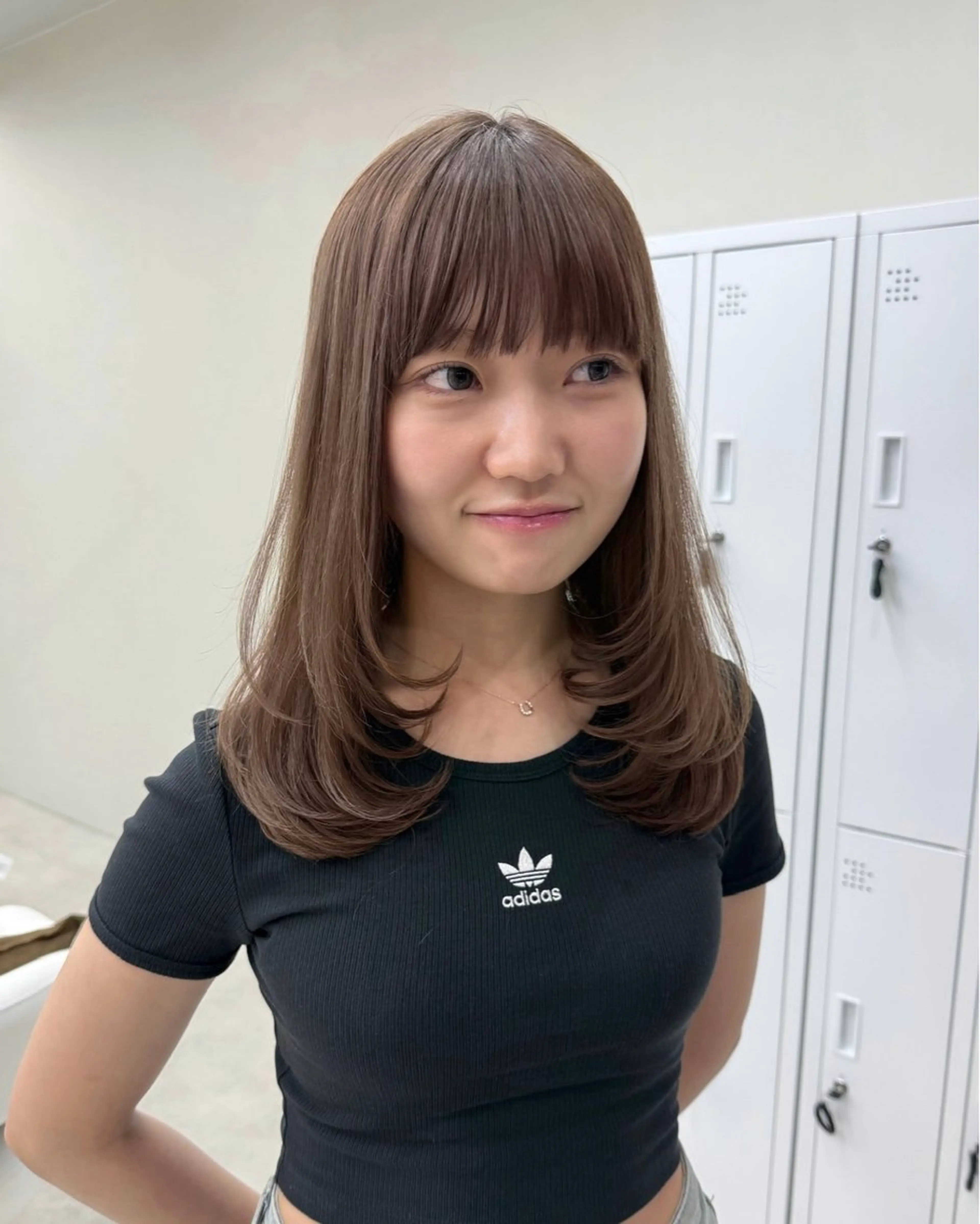 ミディアム レイヤーカット ボブ/レイヤー /sora🌙✨️のヘアスタイル