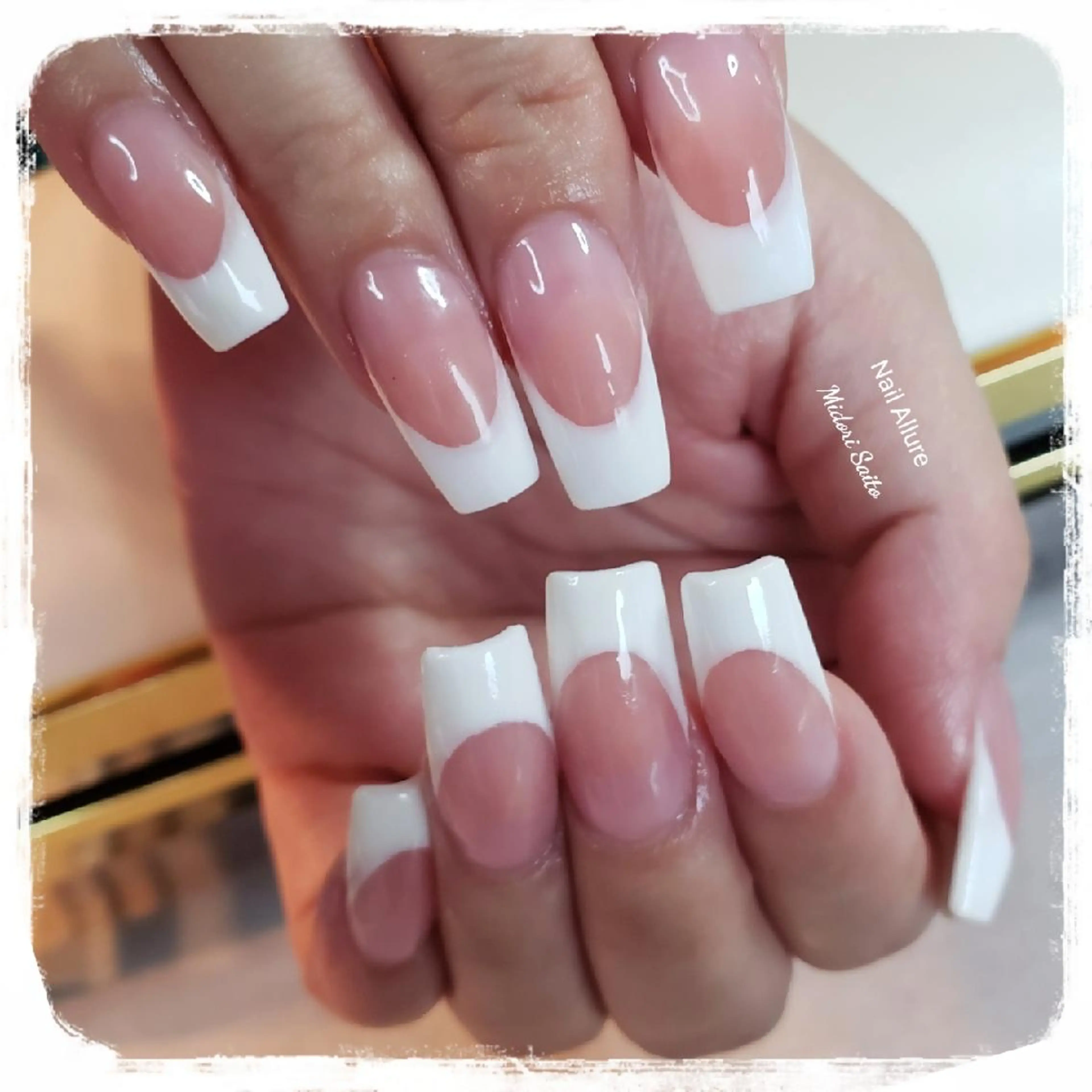 ネイル フレンチネイル ジェルネイル スカルプネイル Nail Allure(ネイル アルーア)所属・Nail Allureのネイルデザイン