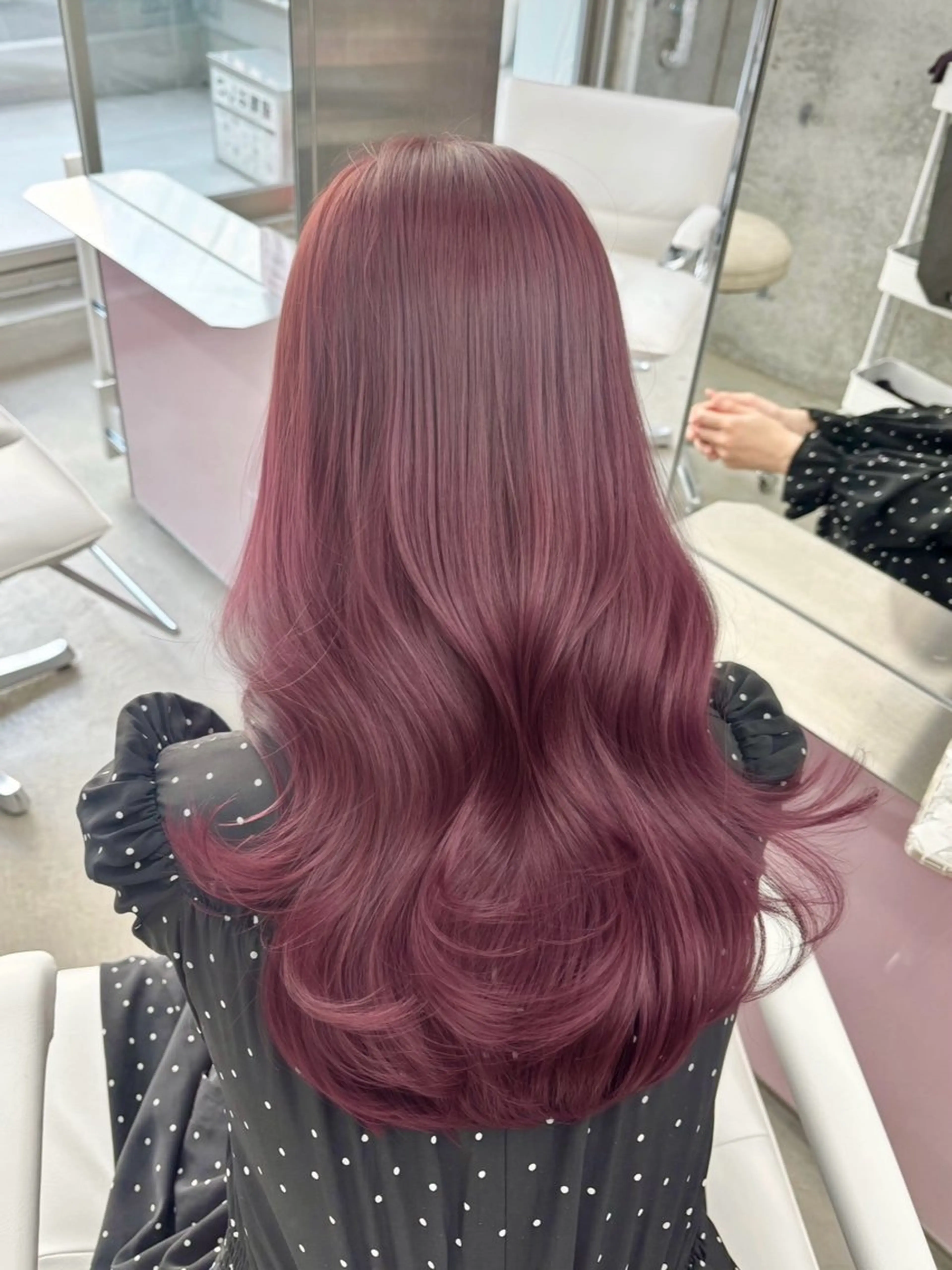 カラー NI表参道所属・Kana/韓国ヘア /暖色カラー🍒のヘアスタイル