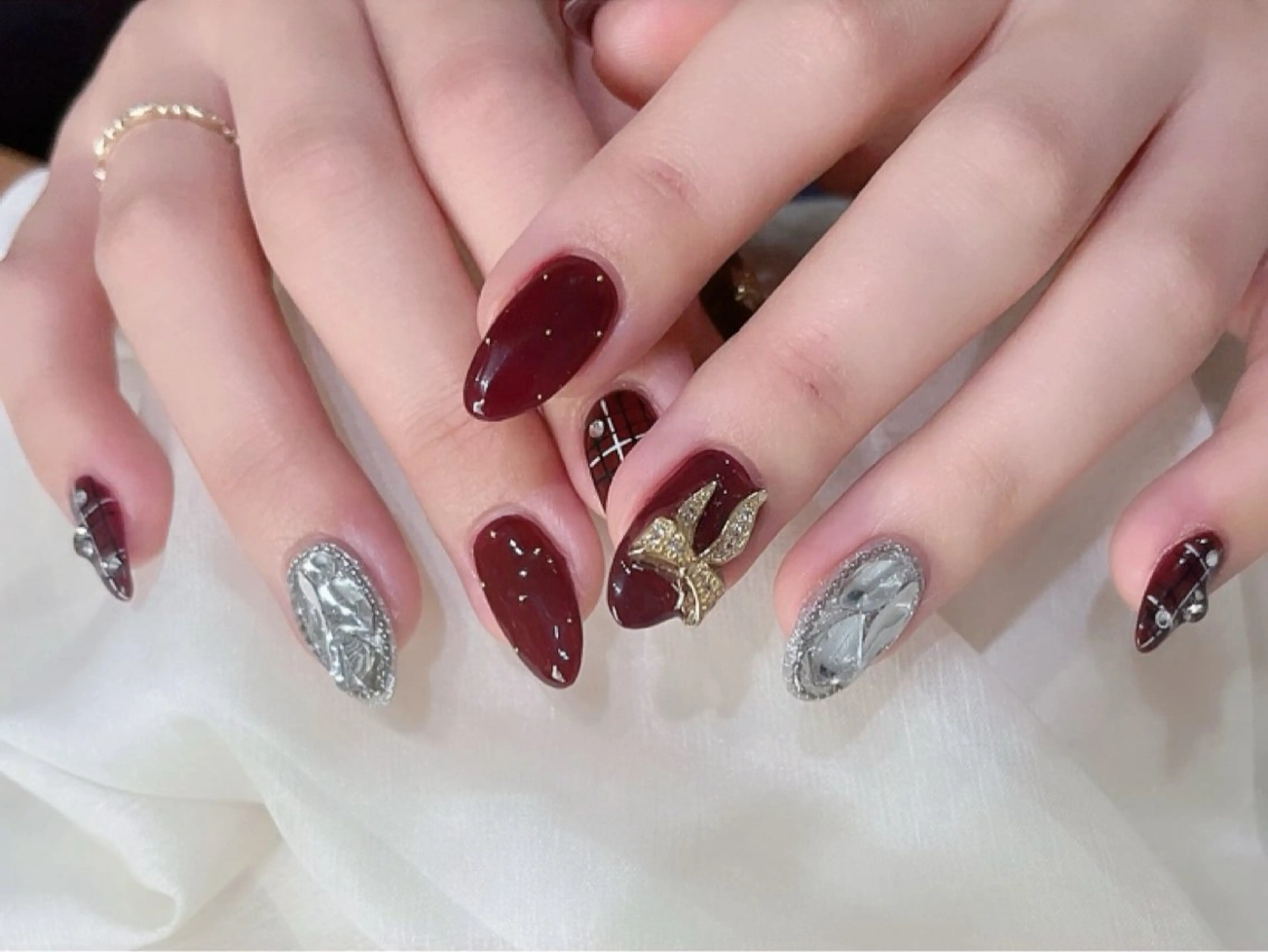 ネイル 冬ネイル NAILR rina 🎀ིྀ恵比寿のネイルデザイン