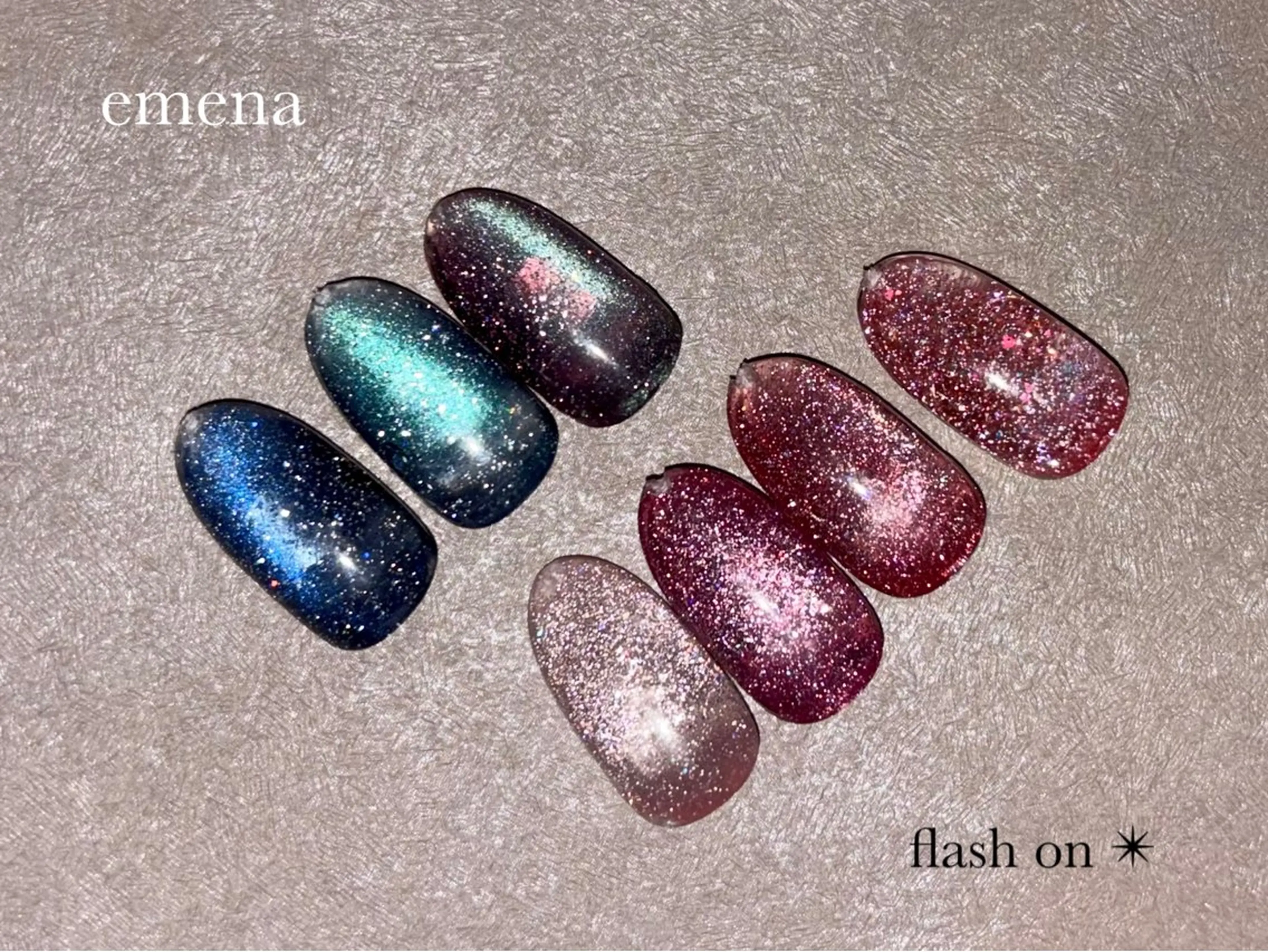 ネイル フラッシュネイル ハンドネイル Soan nail所属・s annaのネイルデザイン