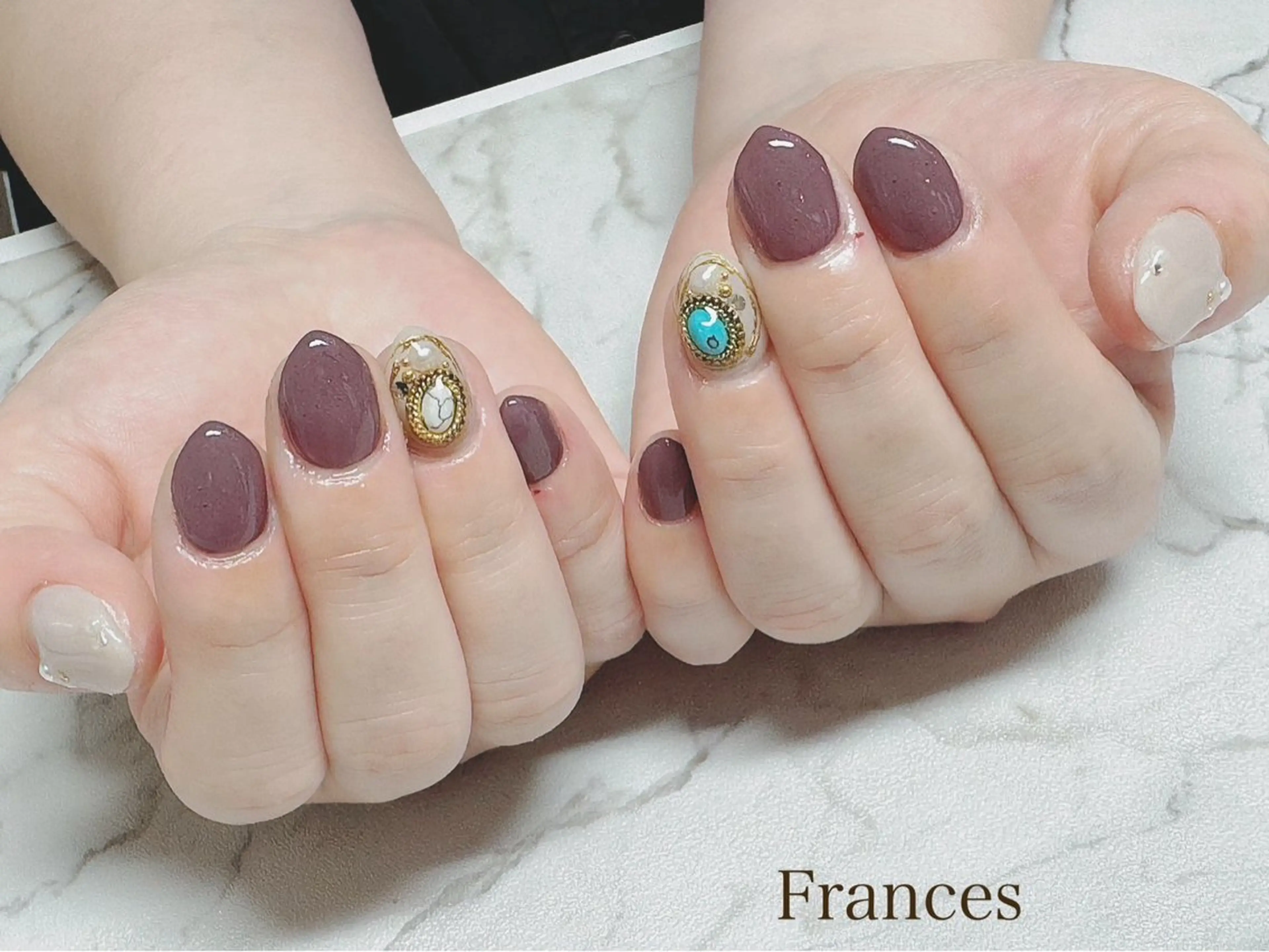 ネイル ハンドネイル Frances Babaのネイルデザイン