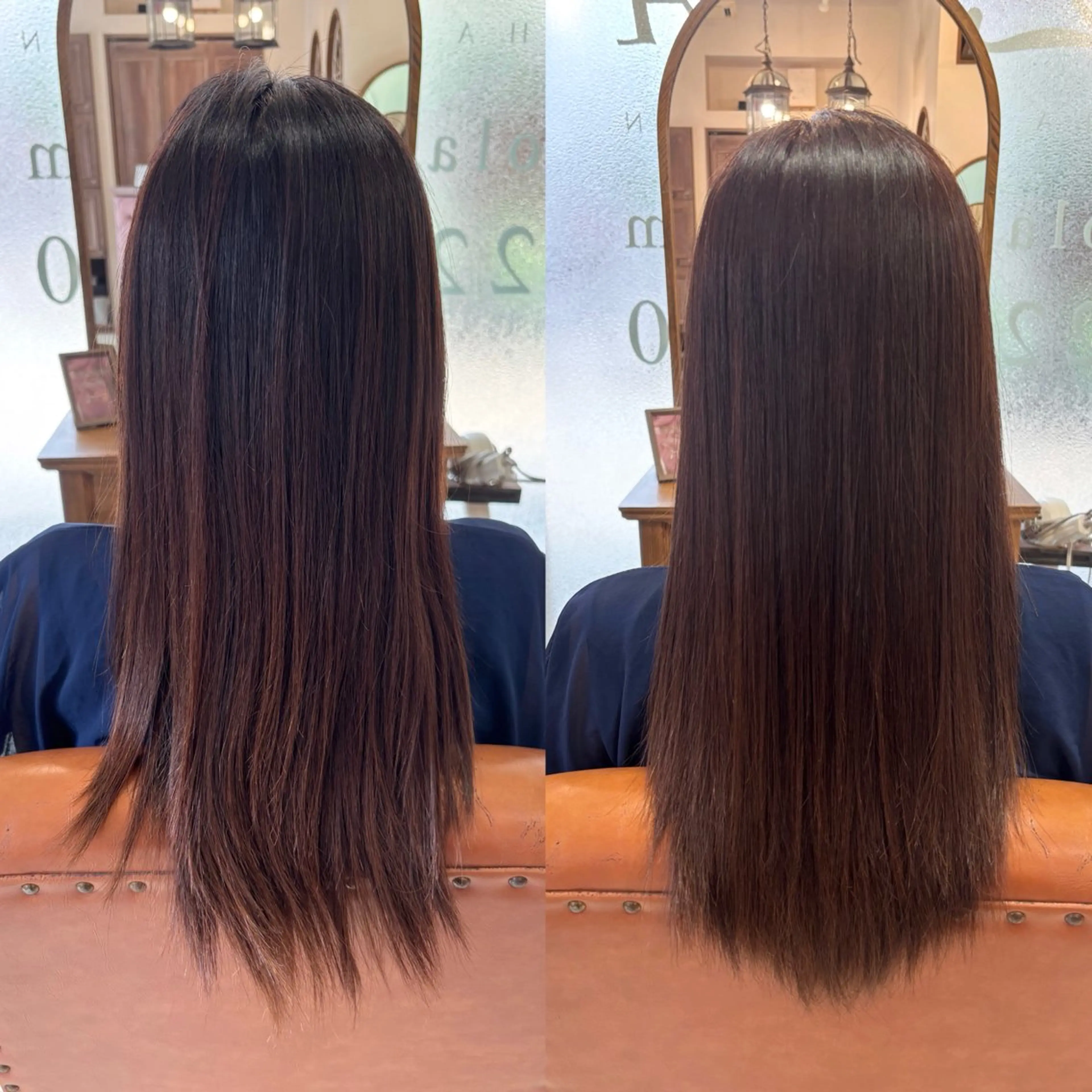 ロング 髪質改善 トリートメント ヘアカラー トリートメント KUMA／髪質改善 🎀のヘアスタイル