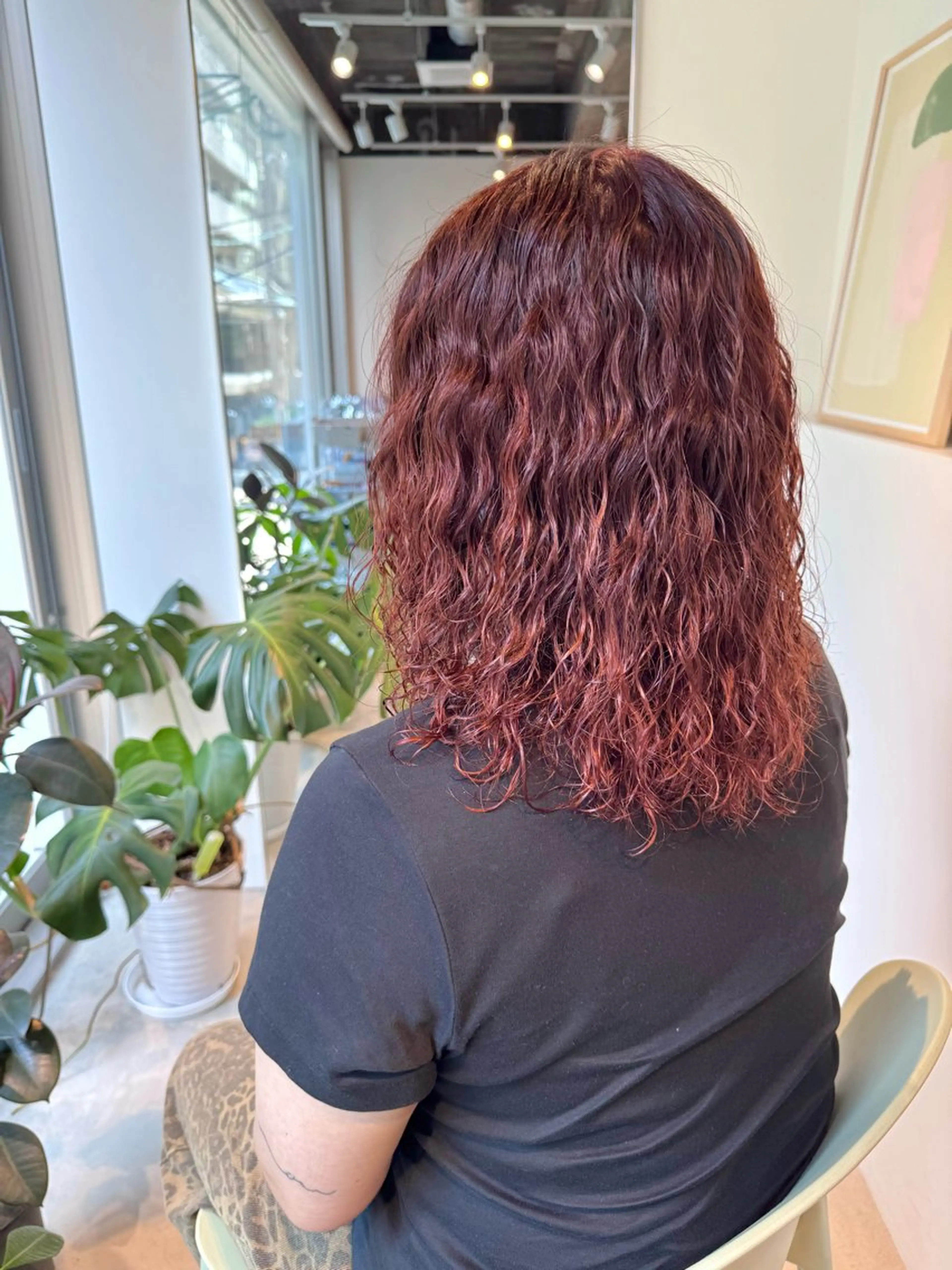 ミディアム カラー 切りっぱなしボブ ショートボブ アッシュ ベージュカラー グレージュ 髪質改善スペシャリス ト長尾勇弥/梅田中津のヘアスタイル