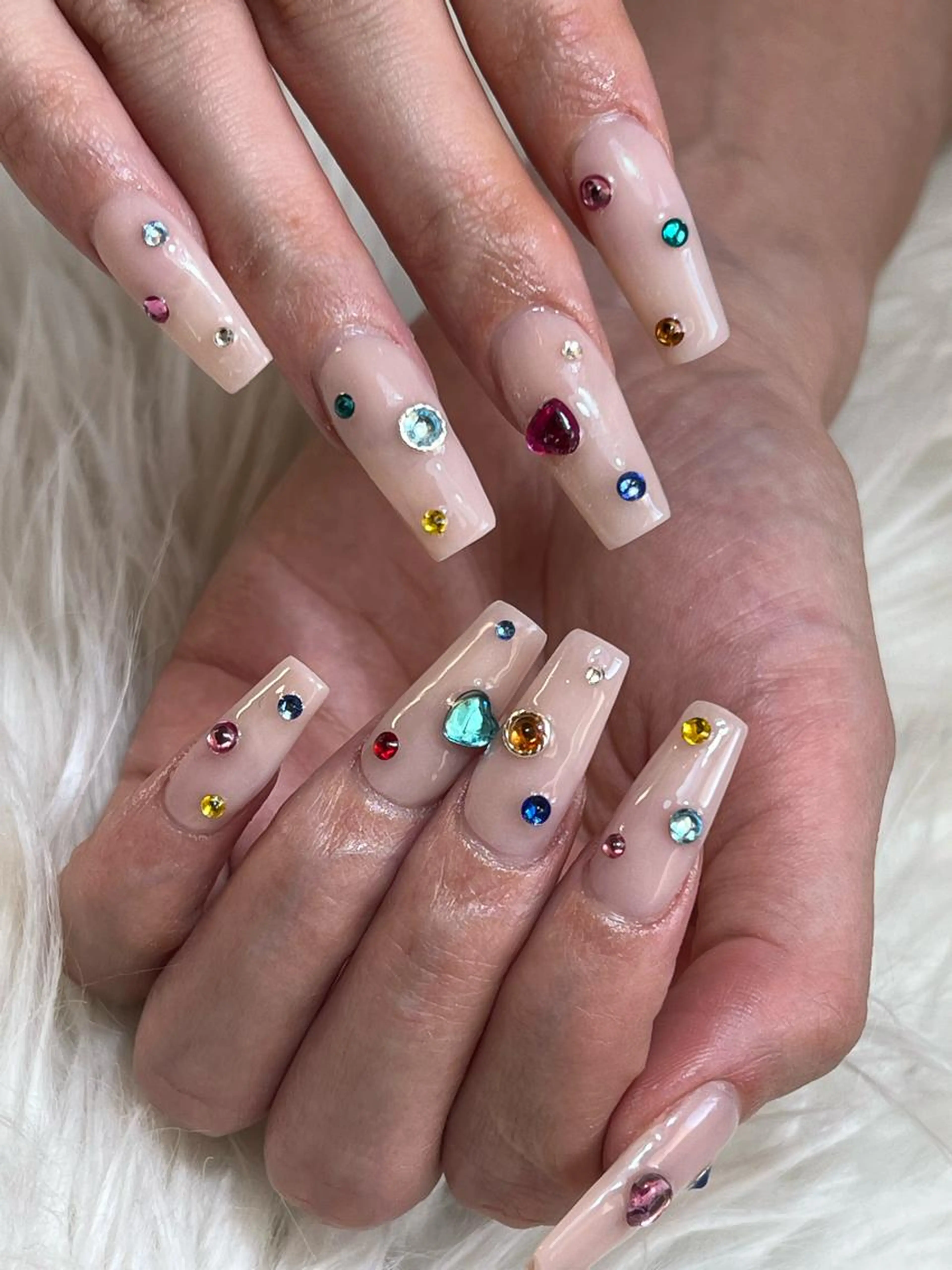 （平日10:00～14:30まで)💅スカルプ／長さだしガッツリアート付け放題¥15800の写真