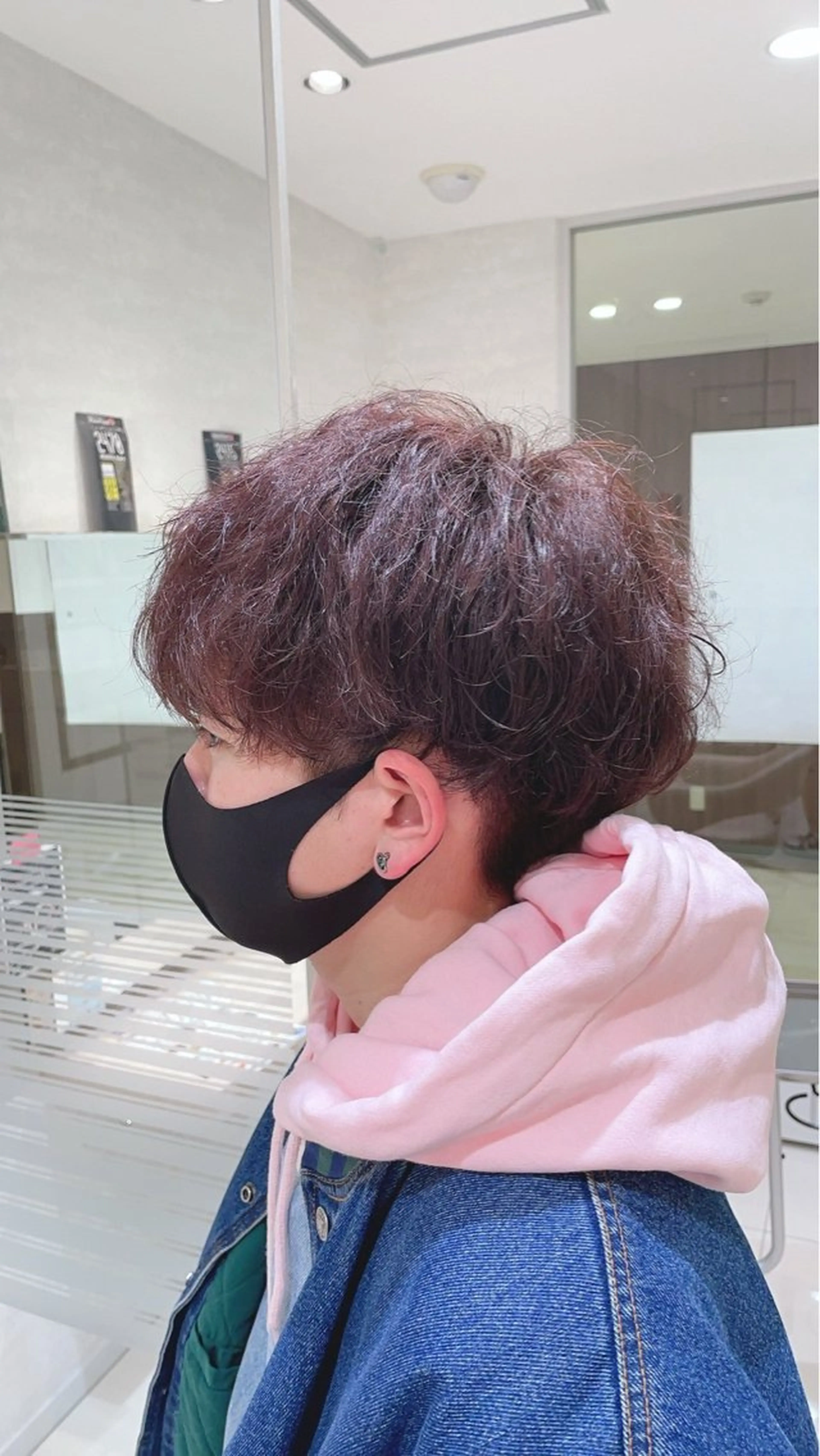 カラー メンズ ヘアカラー トリートメント ヘッドスパ 透明感/艶感カラー✨ 西澤駿のヘアスタイル