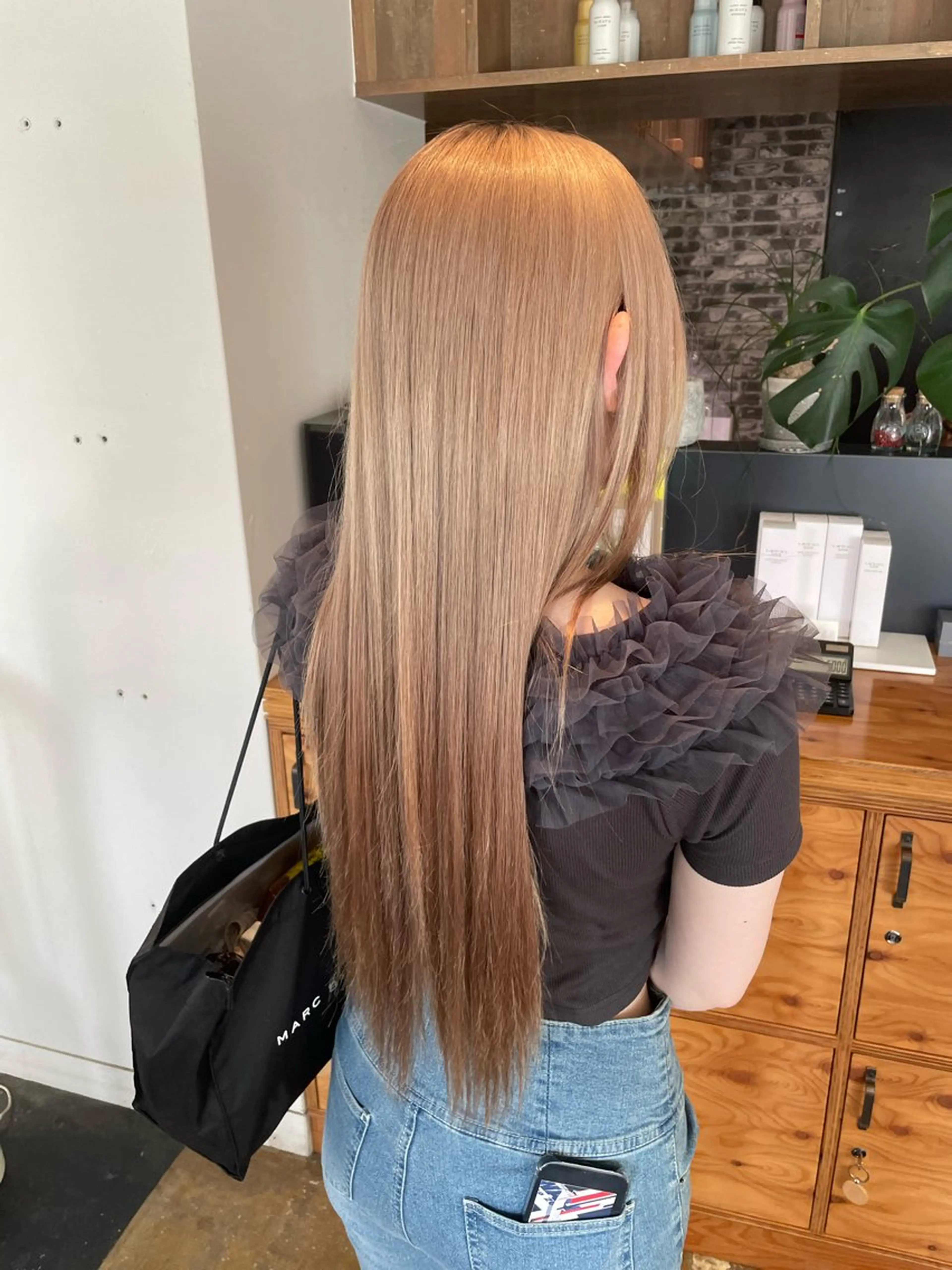 ロングカットの写真