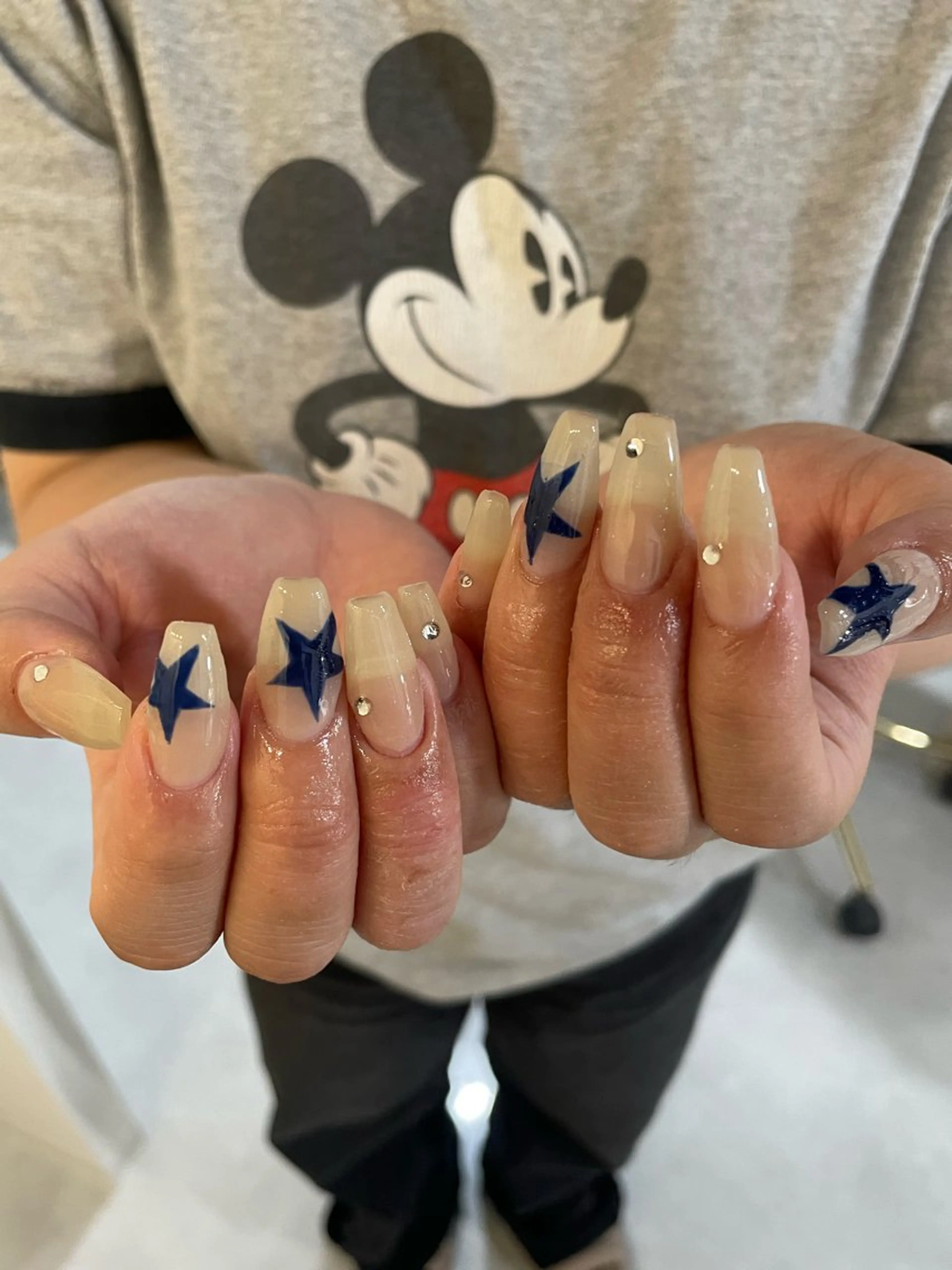 セミロング ハンドネイル LBnail.sae /おえかきネイルのネイルデザイン