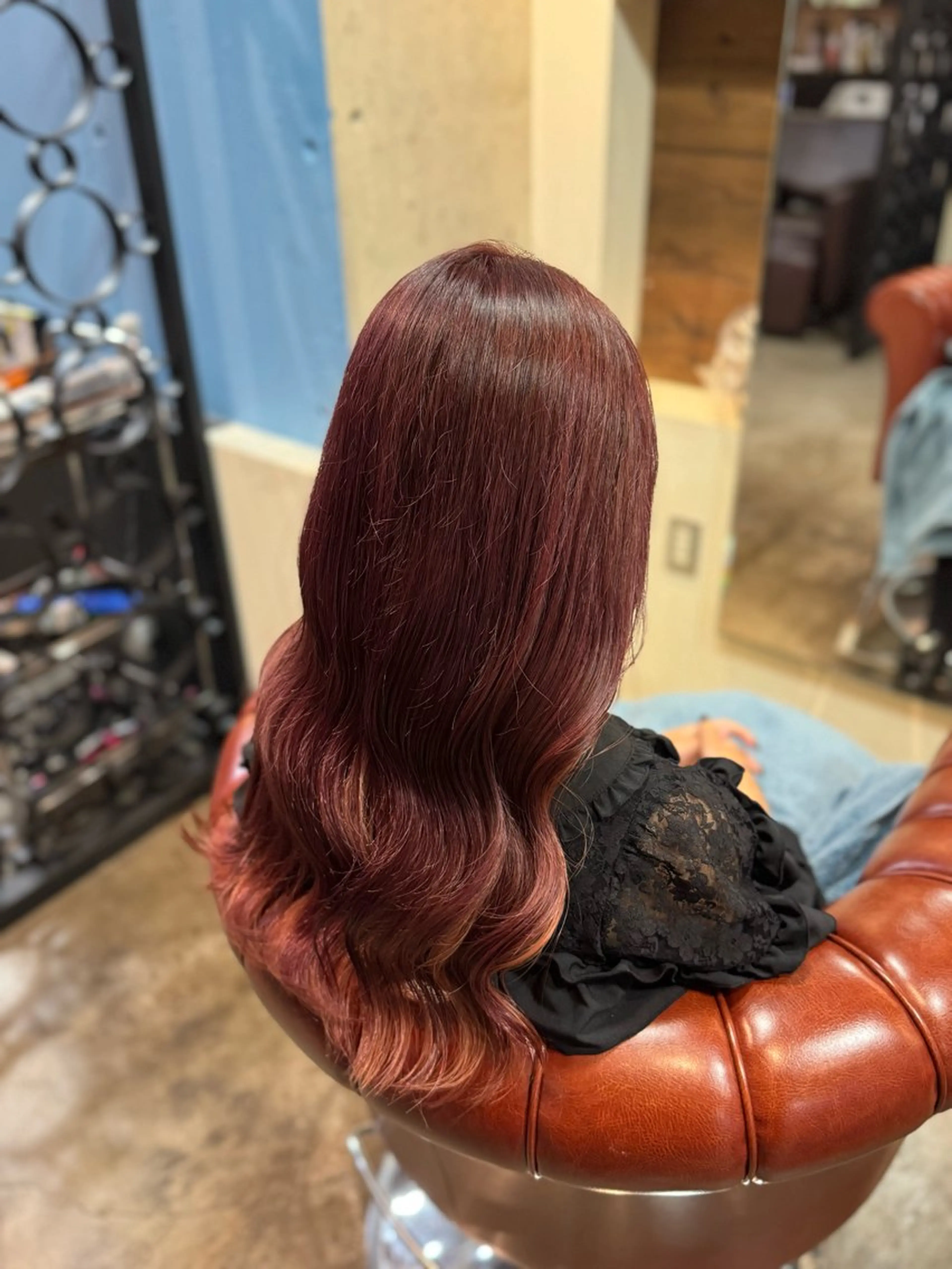 ロング ヘアカラー 🐥Homie/ yuna🐥のヘアスタイル