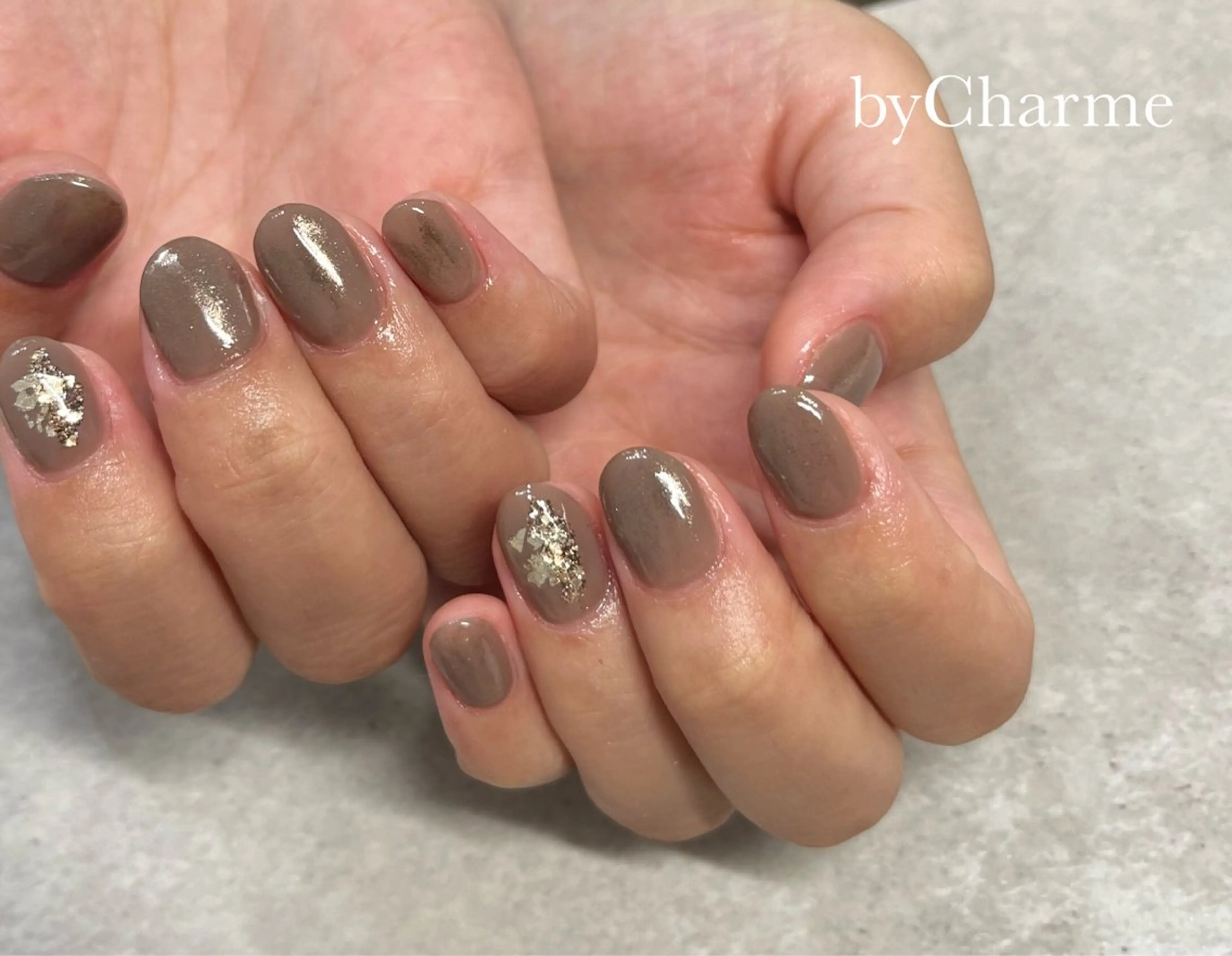 ネイル ニュアンスネイル シンプルネイル ハンドネイル Ray. Maayaのネイルデザイン