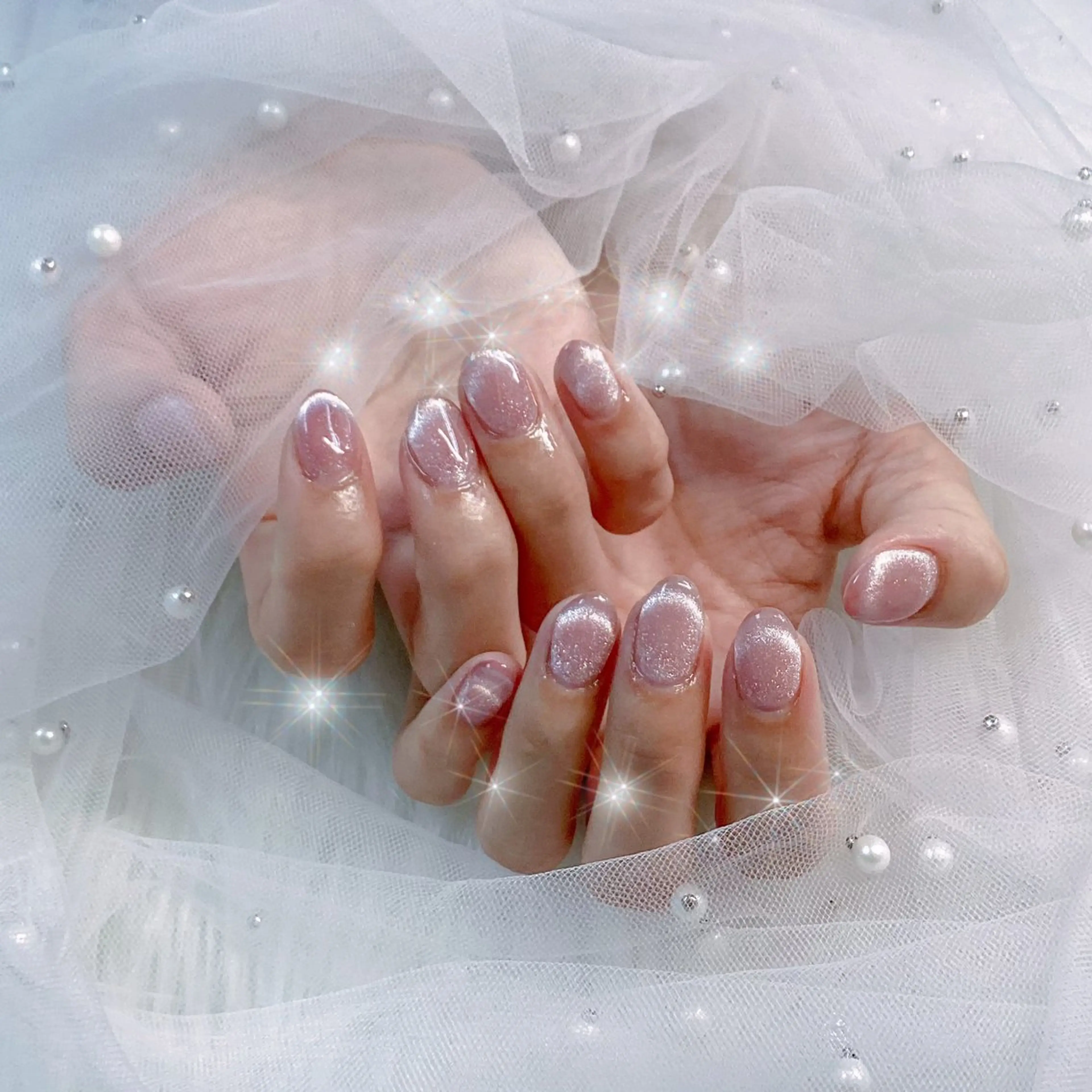 ネイル パーツ全部¥110 サロンミミのネイルデザイン