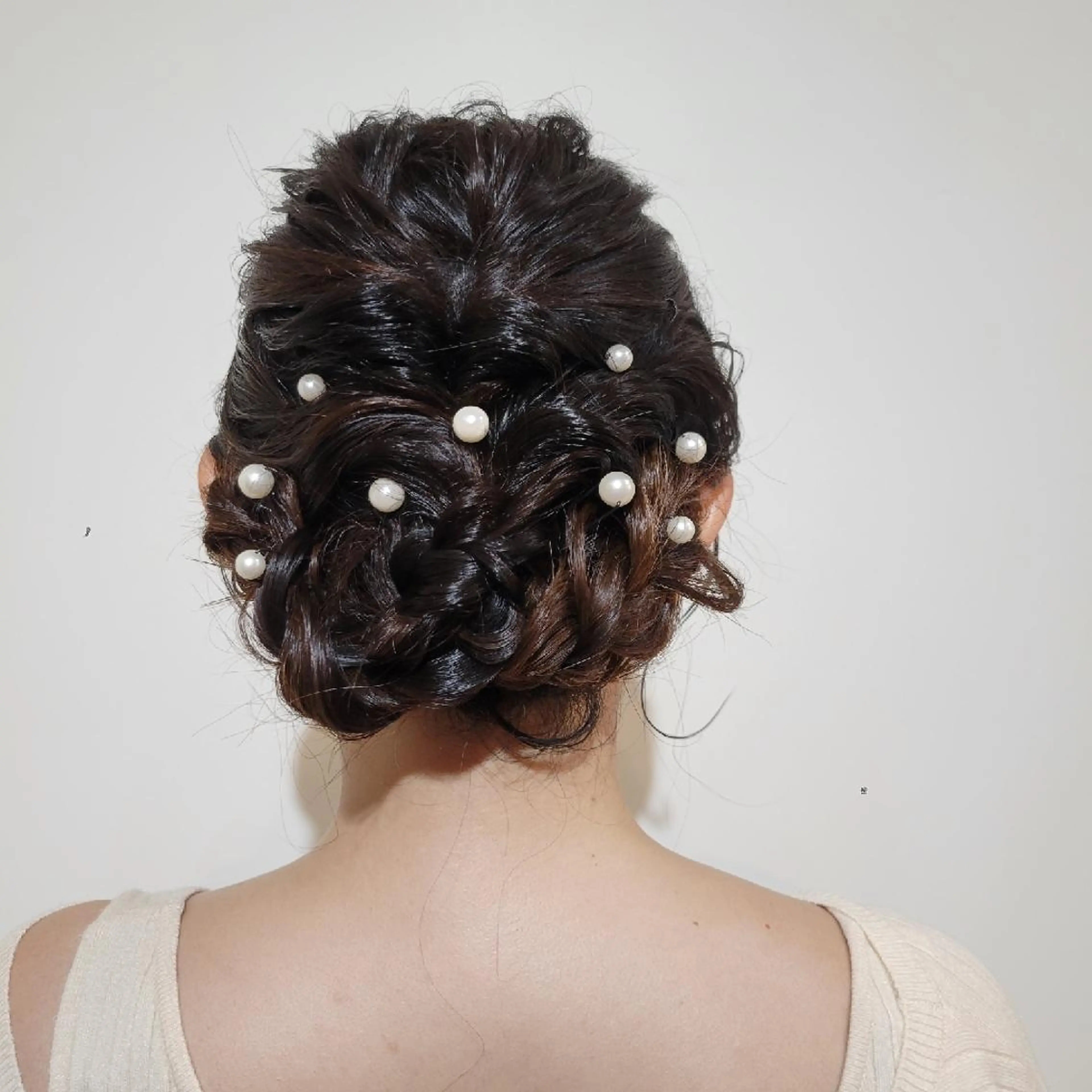 ヘアアレンジ ヘアセット 🇰🇷透明感×ハイ トーン🌟tomoのヘアスタイル