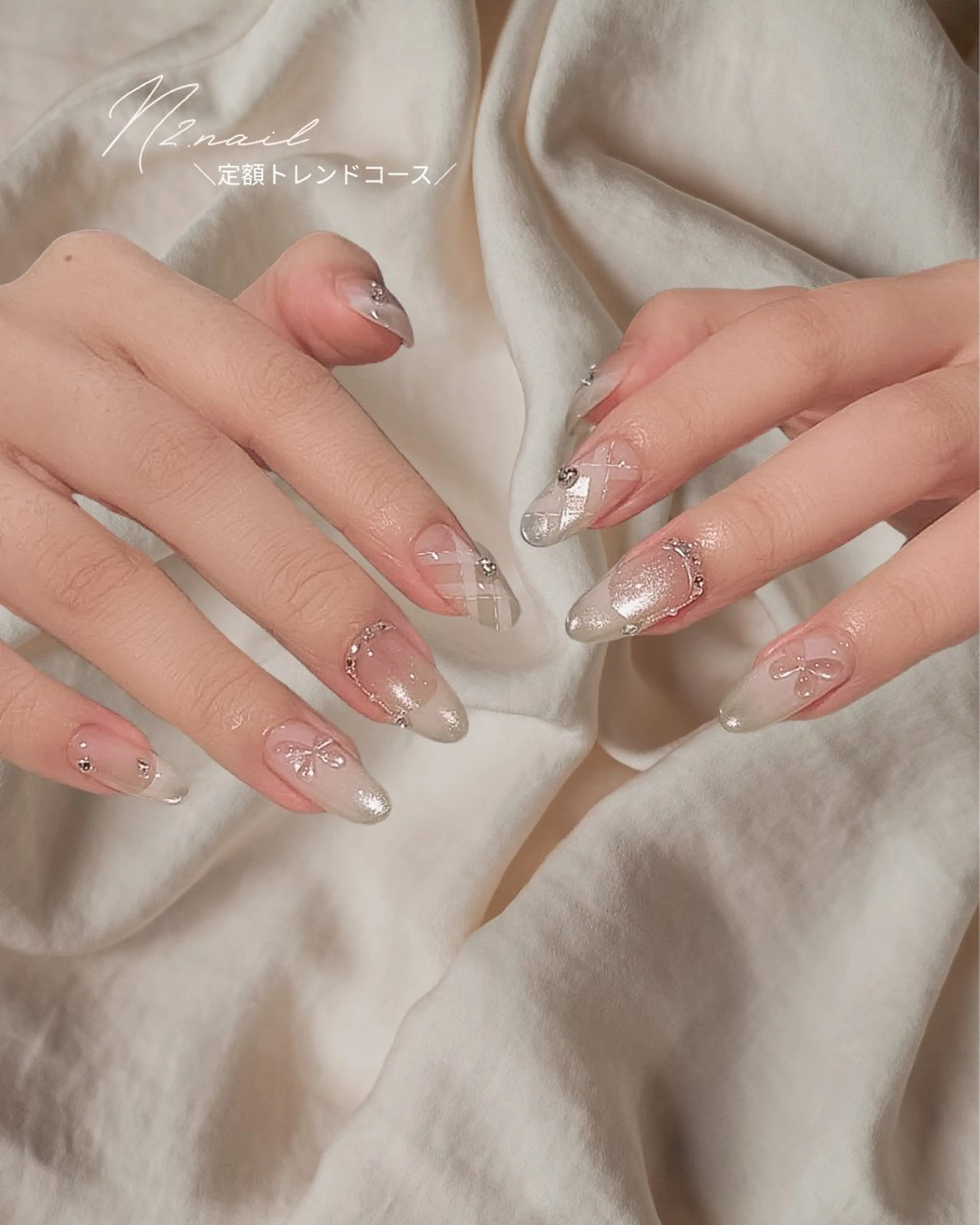 セミロング N2.nail所属・N2 nailのネイルデザイン