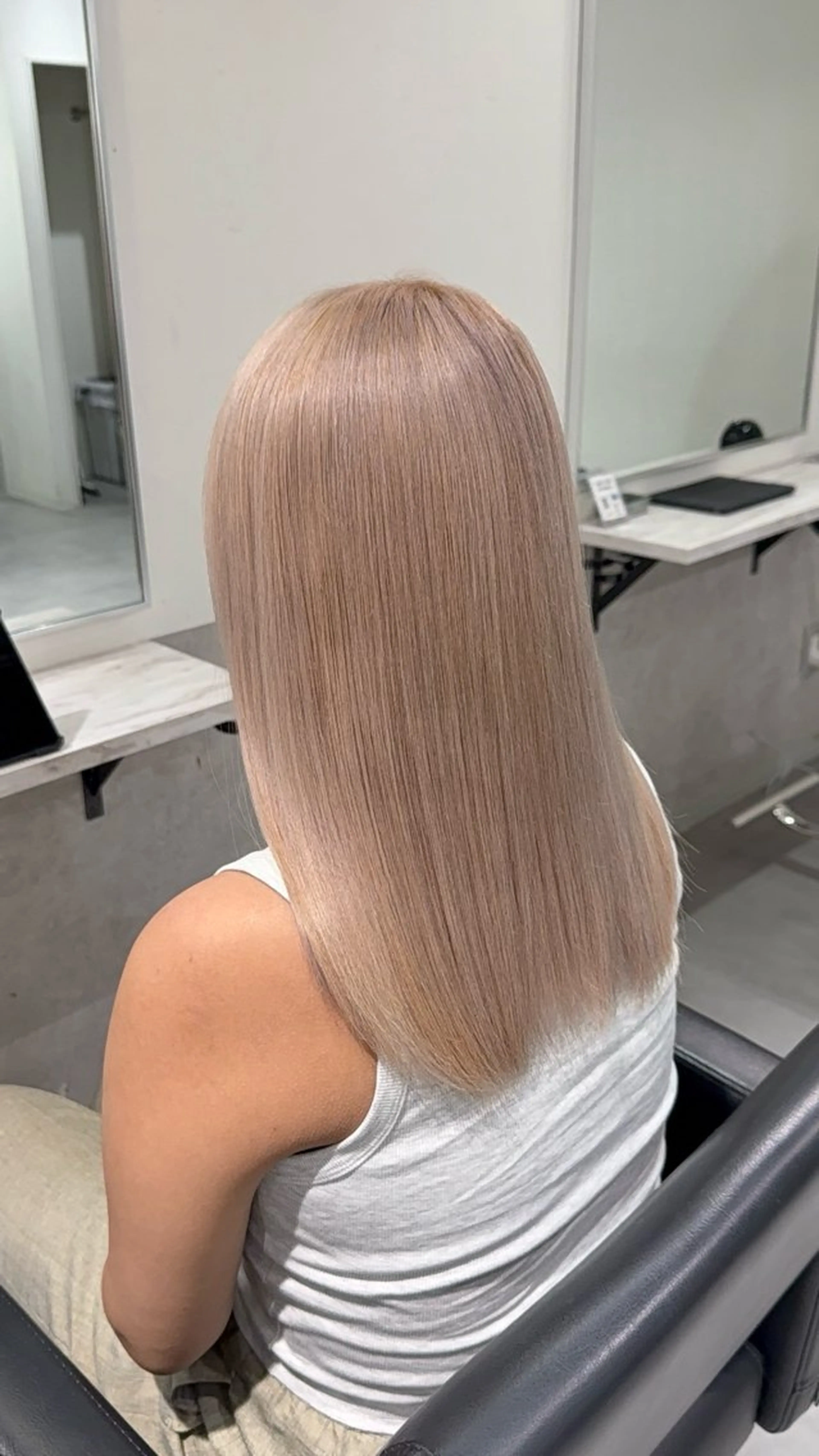 カラー ヘアカラー ciera. アオイ🪐✩.*˚のヘアスタイル