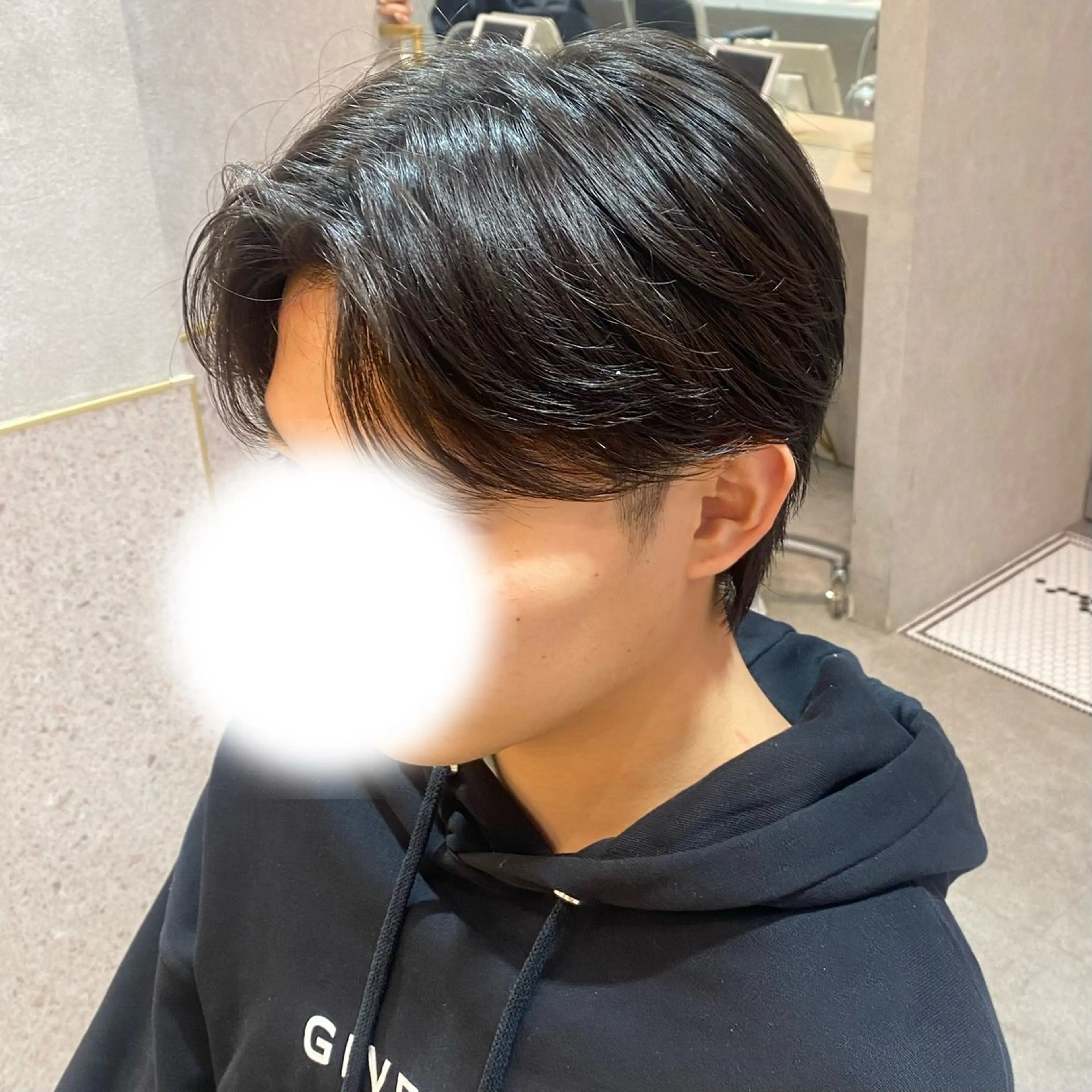 【⛓毛流れパーマ⛓】 カット ＋ ニュアンスパーマ ＋1STEPトリートメント /韓国ヘアの写真