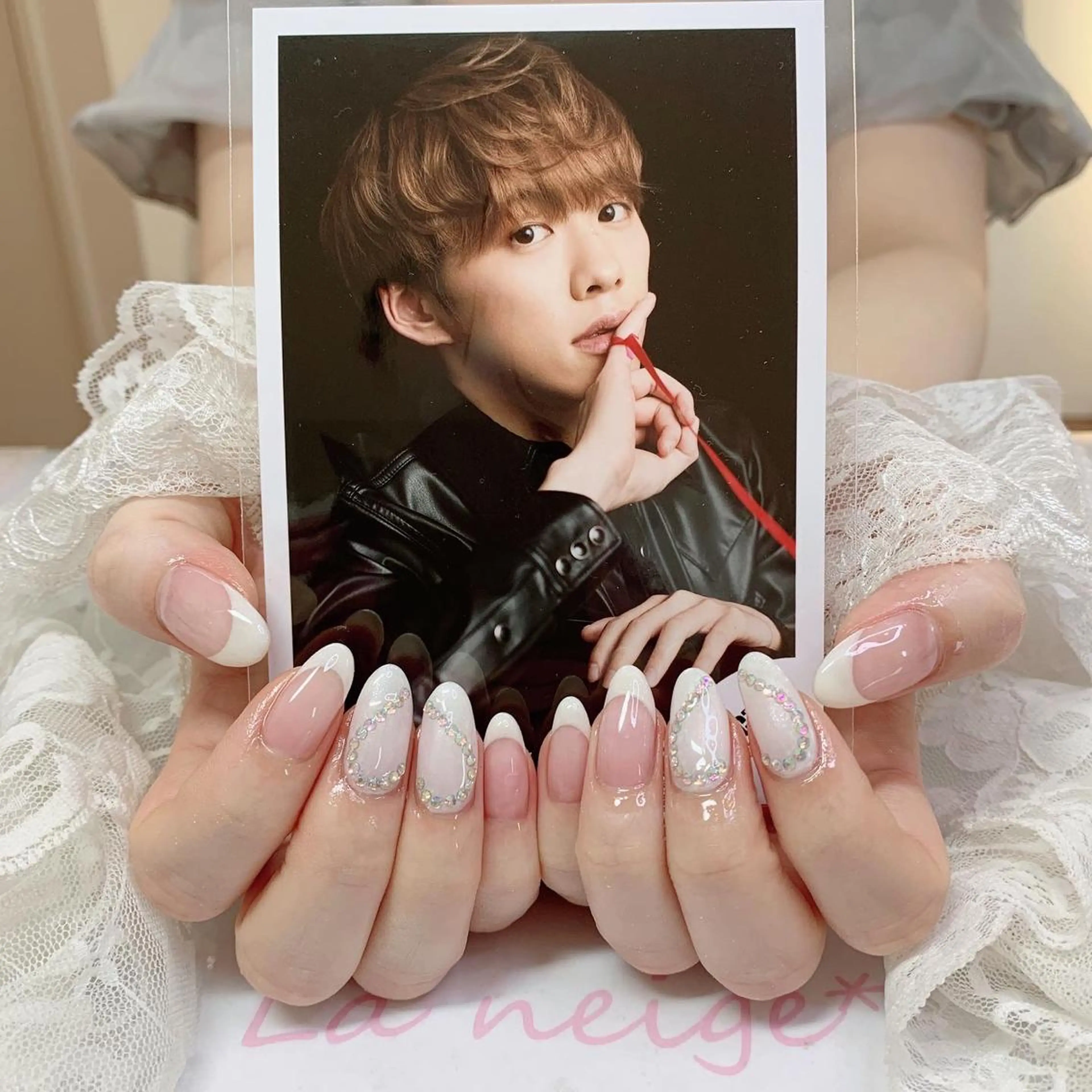 ネイル ハンドネイル La neige* yuki 🥯🍑のネイルデザイン