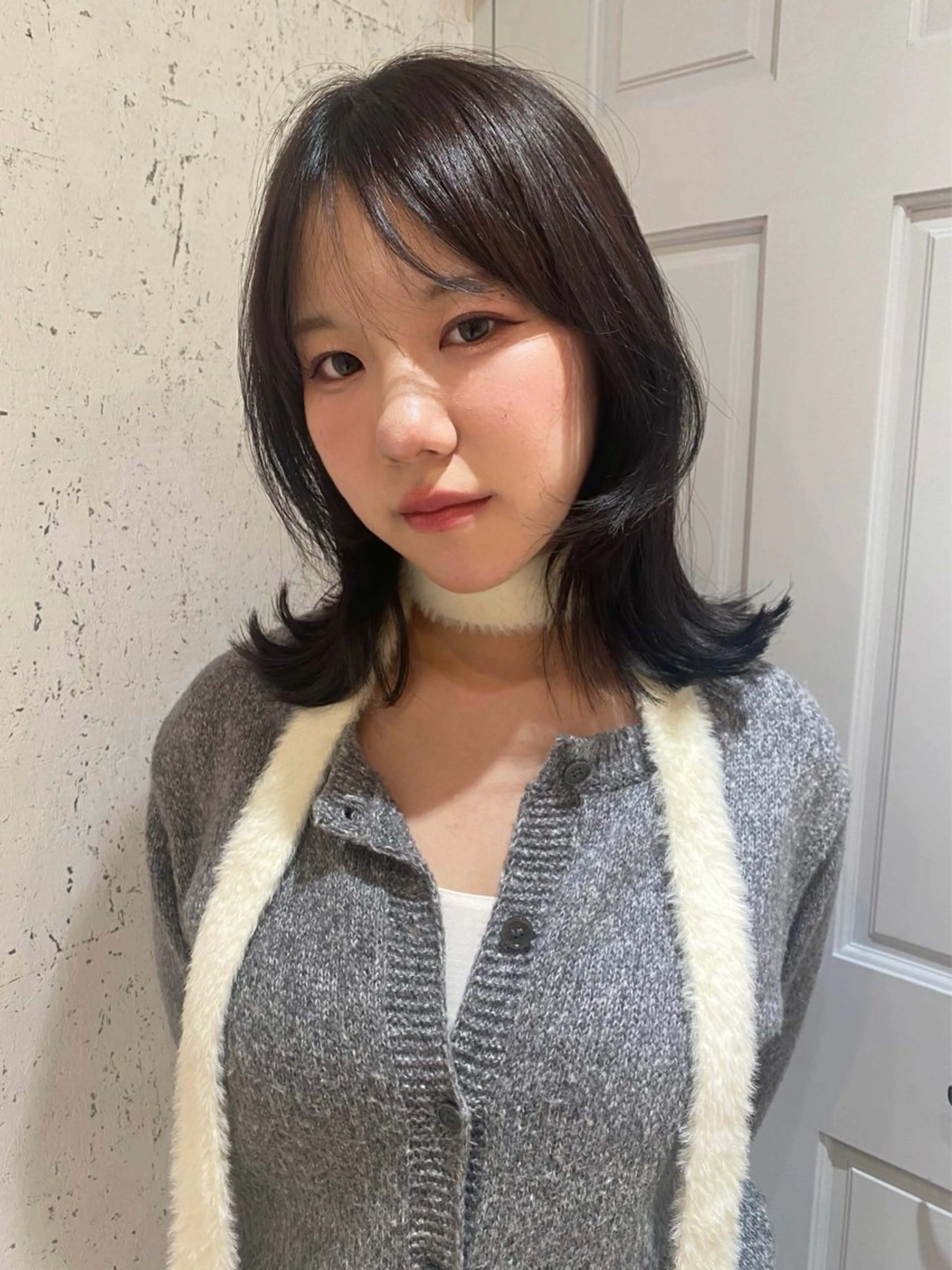 ミディアム カラー カット ヘアカラー トリートメント mai / linoah˚✧のヘアスタイル