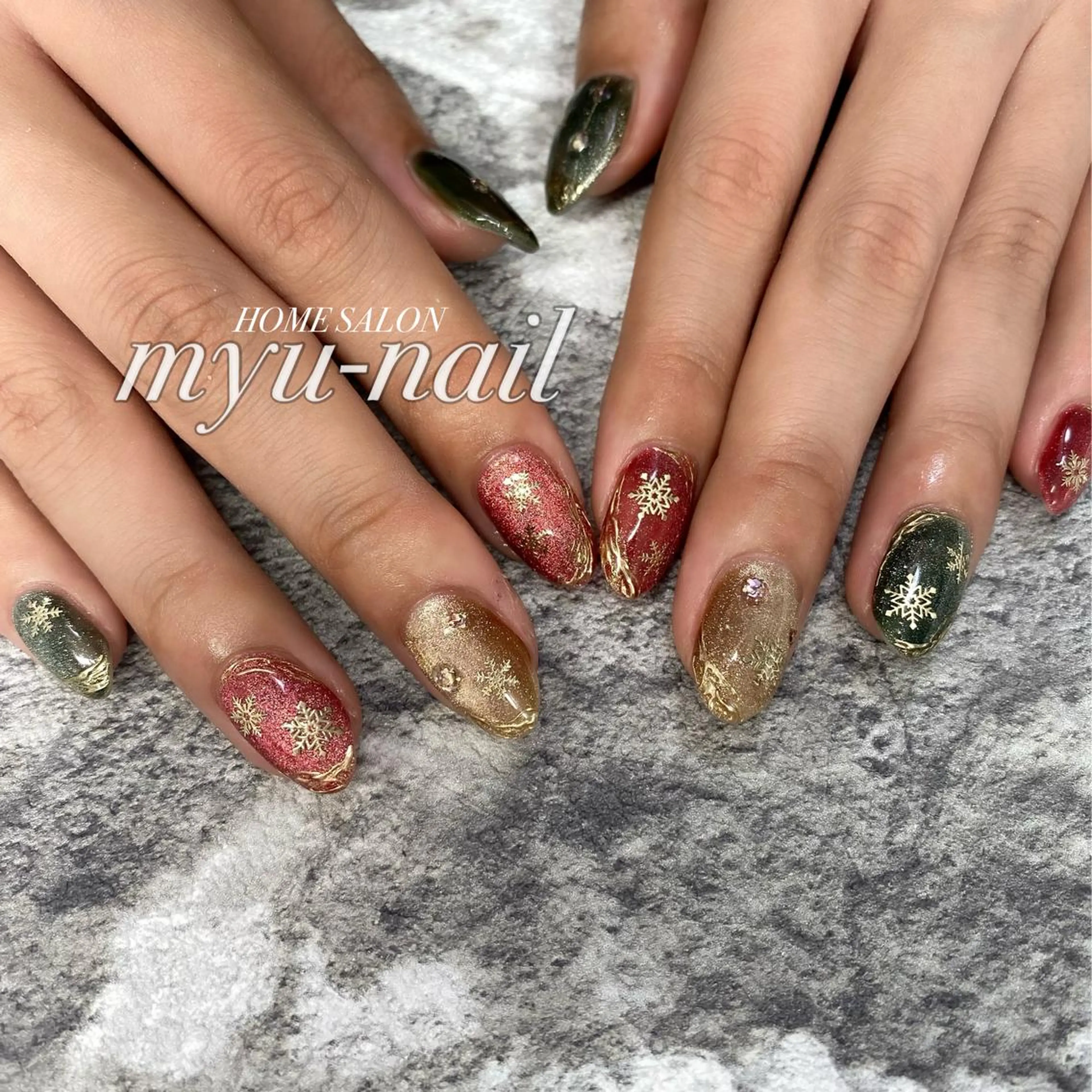 ネイル ホームサロン myu-nailのネイルデザイン