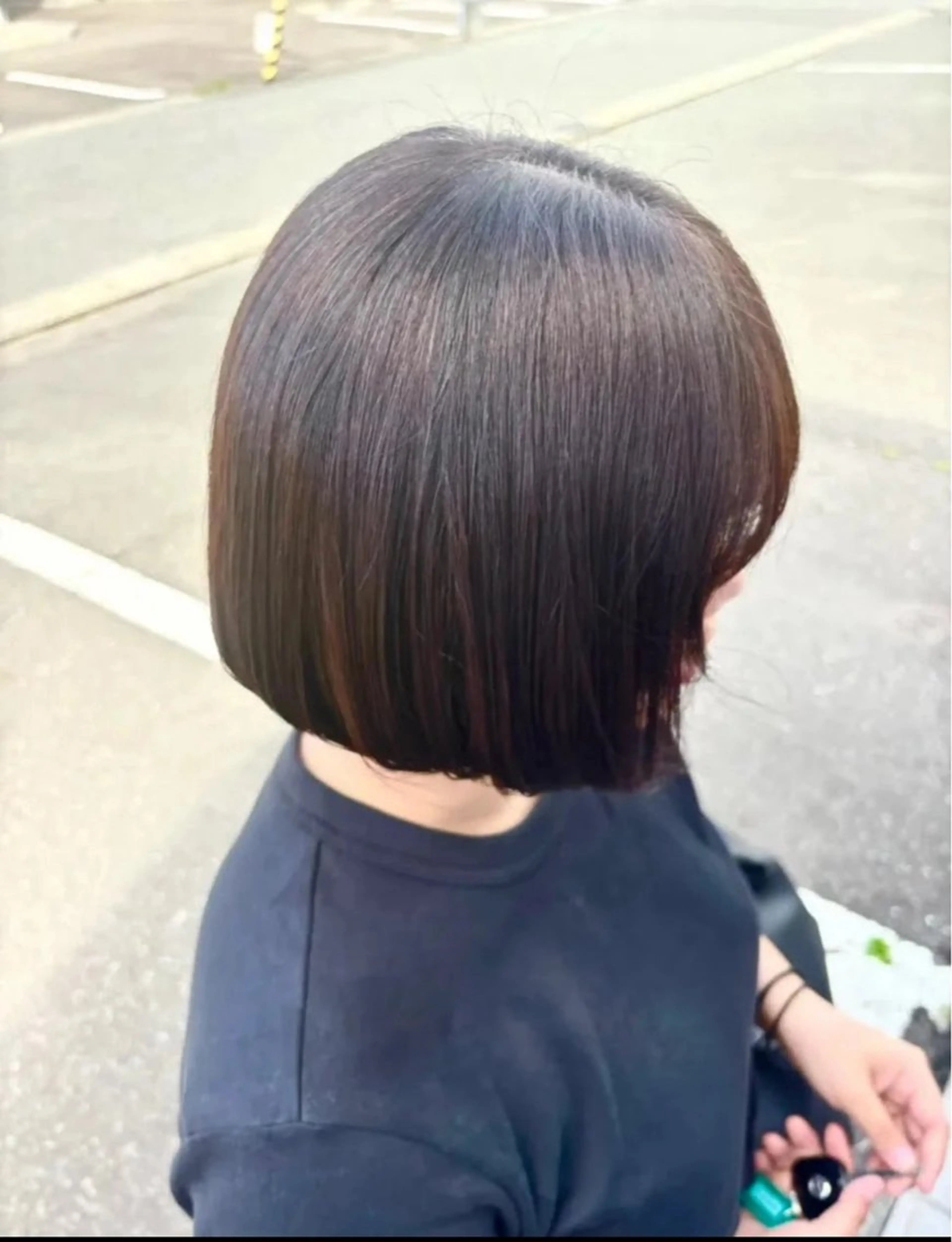 カラー 佐々木 彩芽のヘアスタイル