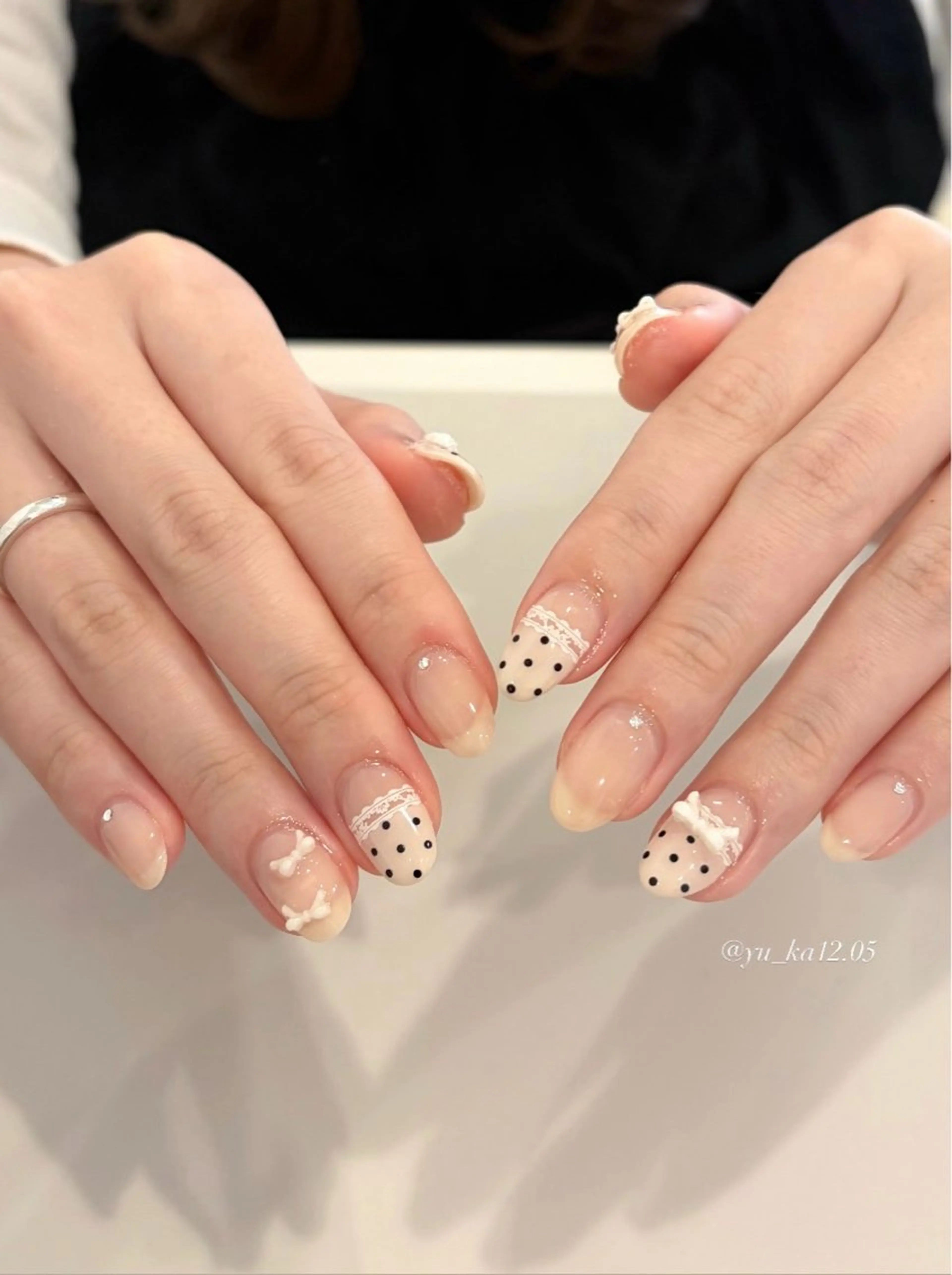 ネイル ハンドネイル 岡崎 佑香のネイルデザイン