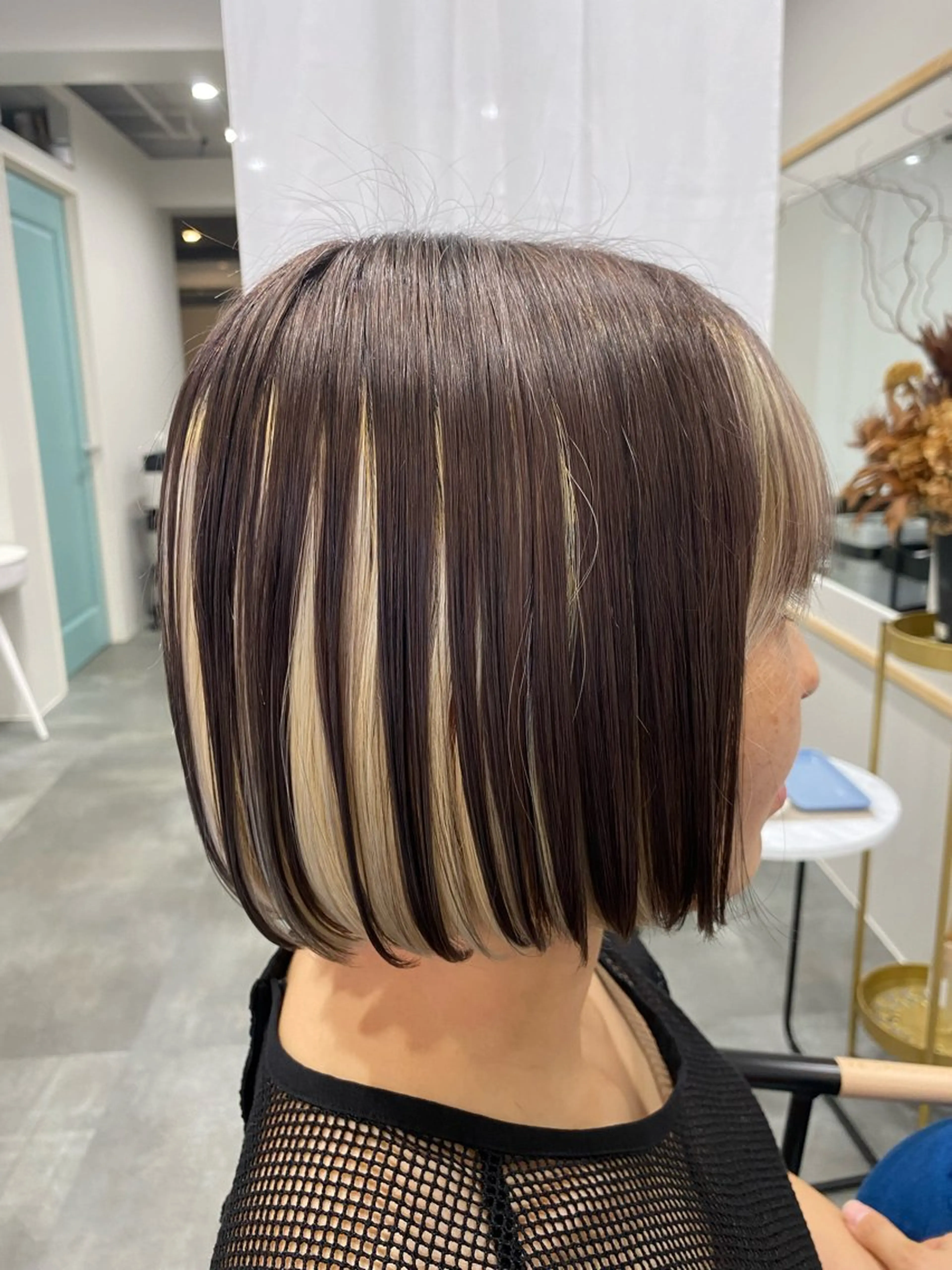 ショート 【coco.】hair所属・カジカワサキ/髪質 改善/クロスパーマのヘアスタイル