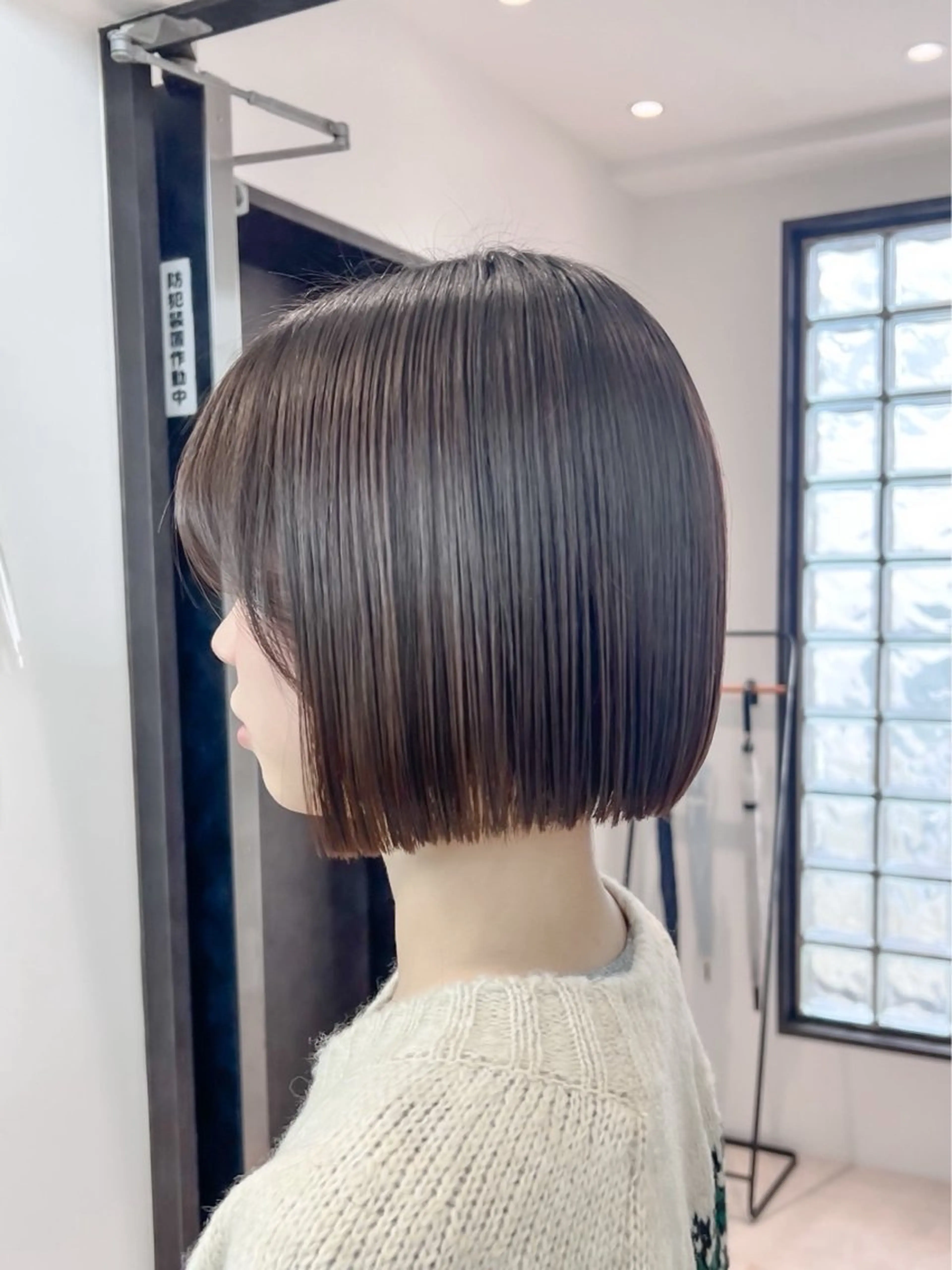 ミディアム ボブ 韓国風ヘア Lond azur所属・🇰🇷韓国レイヤー 韓国風ボブのヘアスタイル