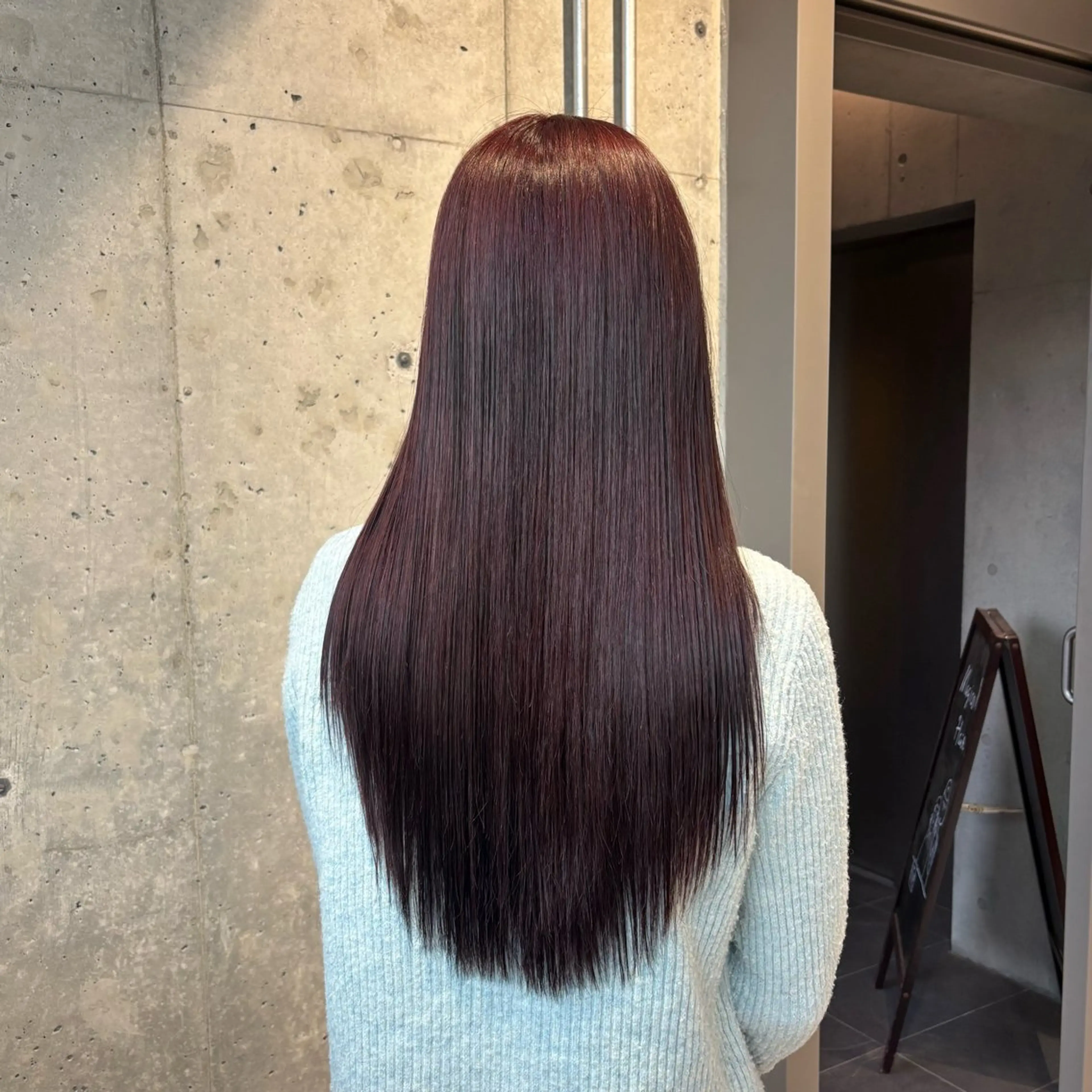 ロング カラー ヘアカラー トリートメント 🍎ハイトーン/ 透明感カラー🍎リオのヘアスタイル