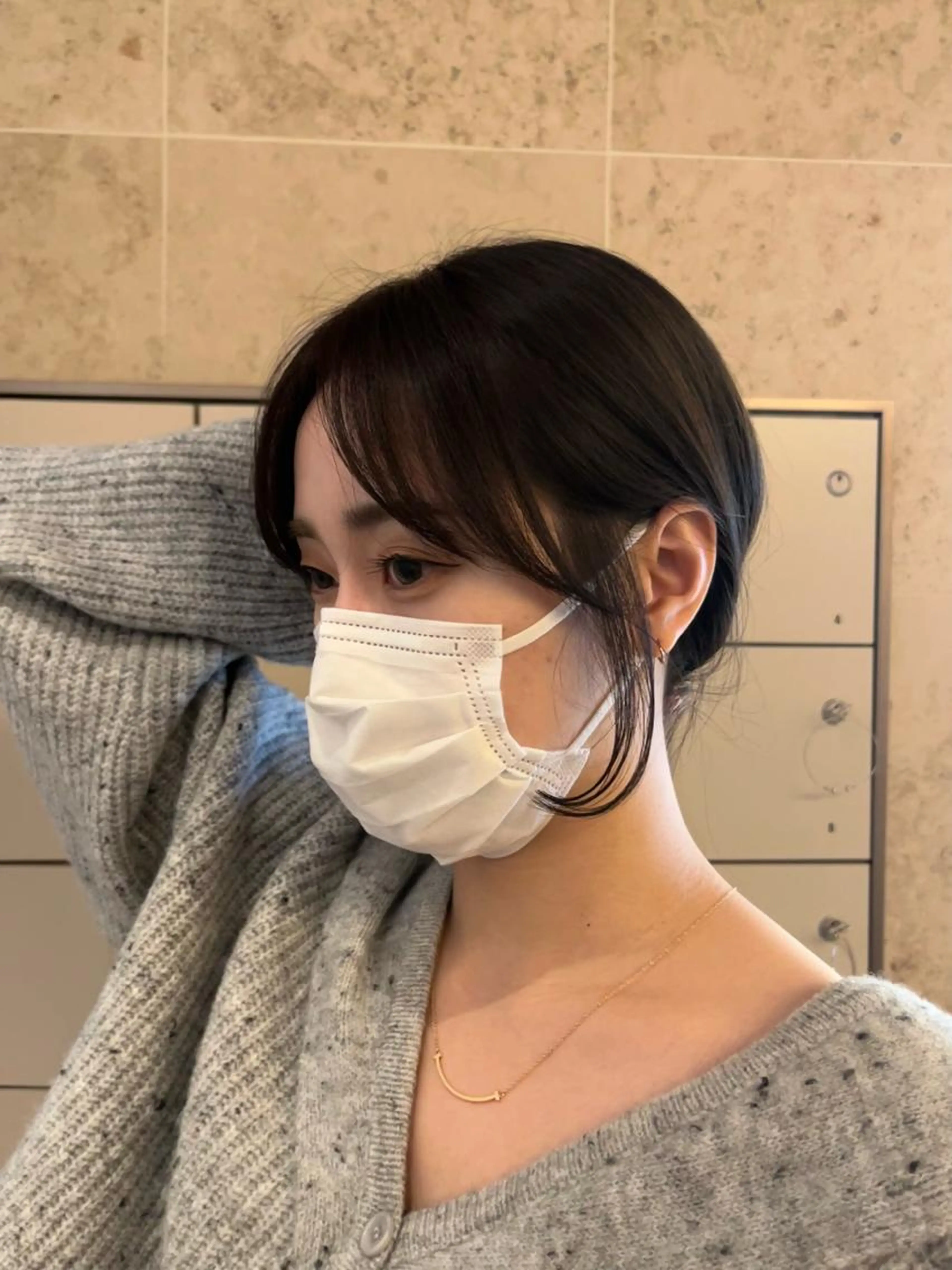 小顔になれる似合わせ前髪カット✨✨前髪カット¥1,100が初回は全員10%割引の¥990で出来ます🌷の写真