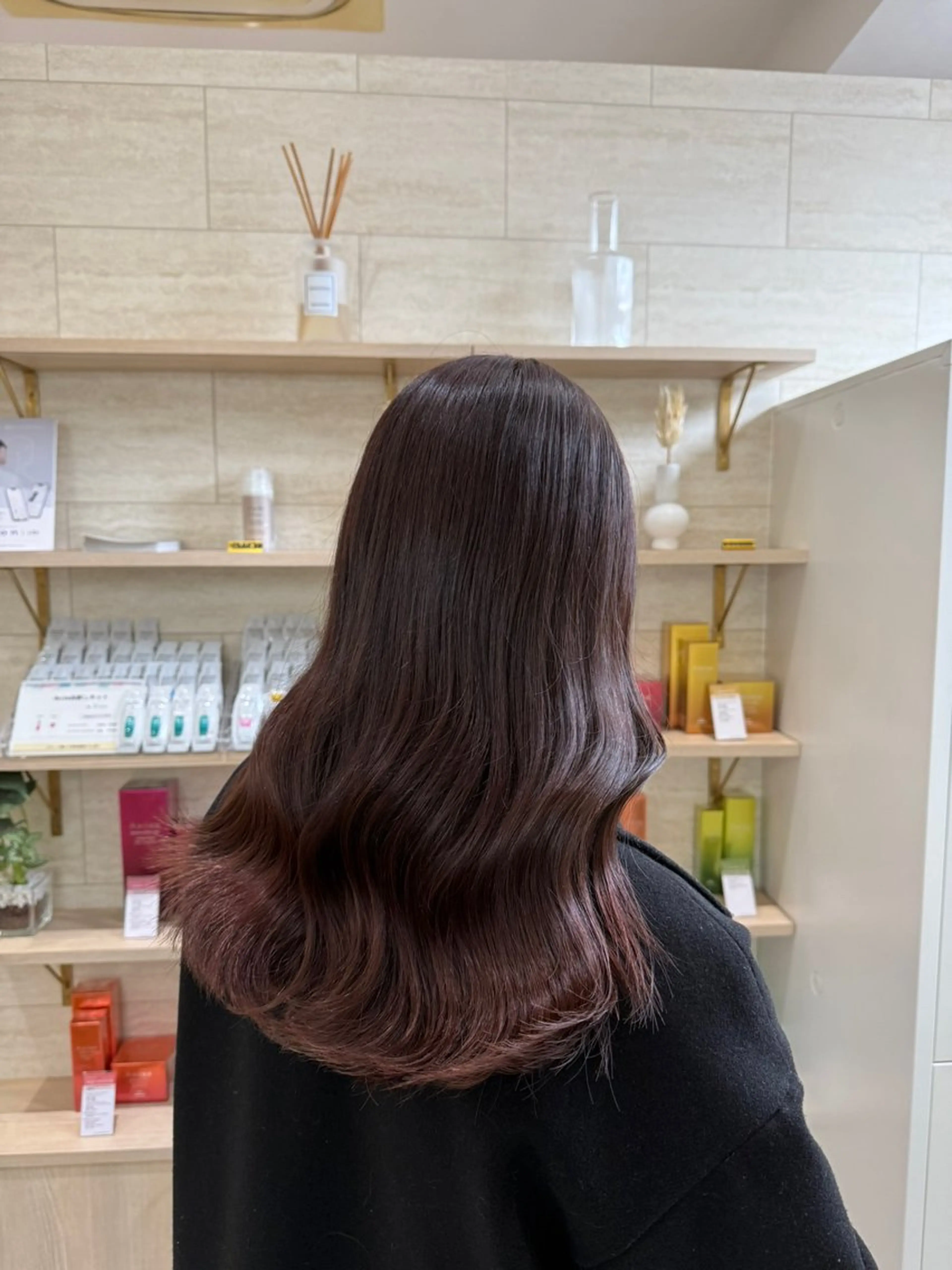 カラー カット ヘアカラー トリートメント Zina 熊本店 ワンホン/Juranのヘアスタイル