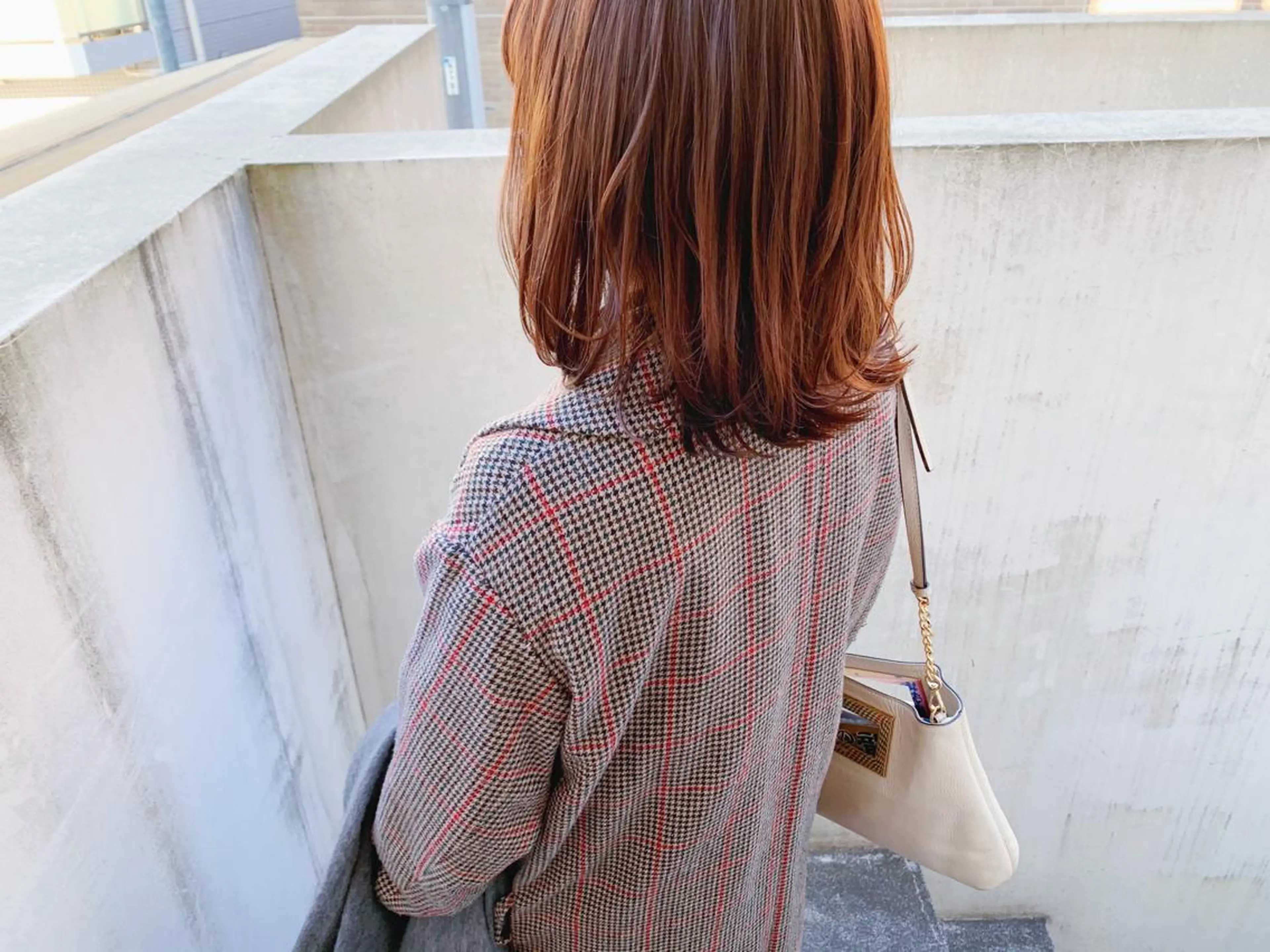 ミディアム カラー カット ヘアカラー トリートメント タカハシ ハヤトのヘアスタイル