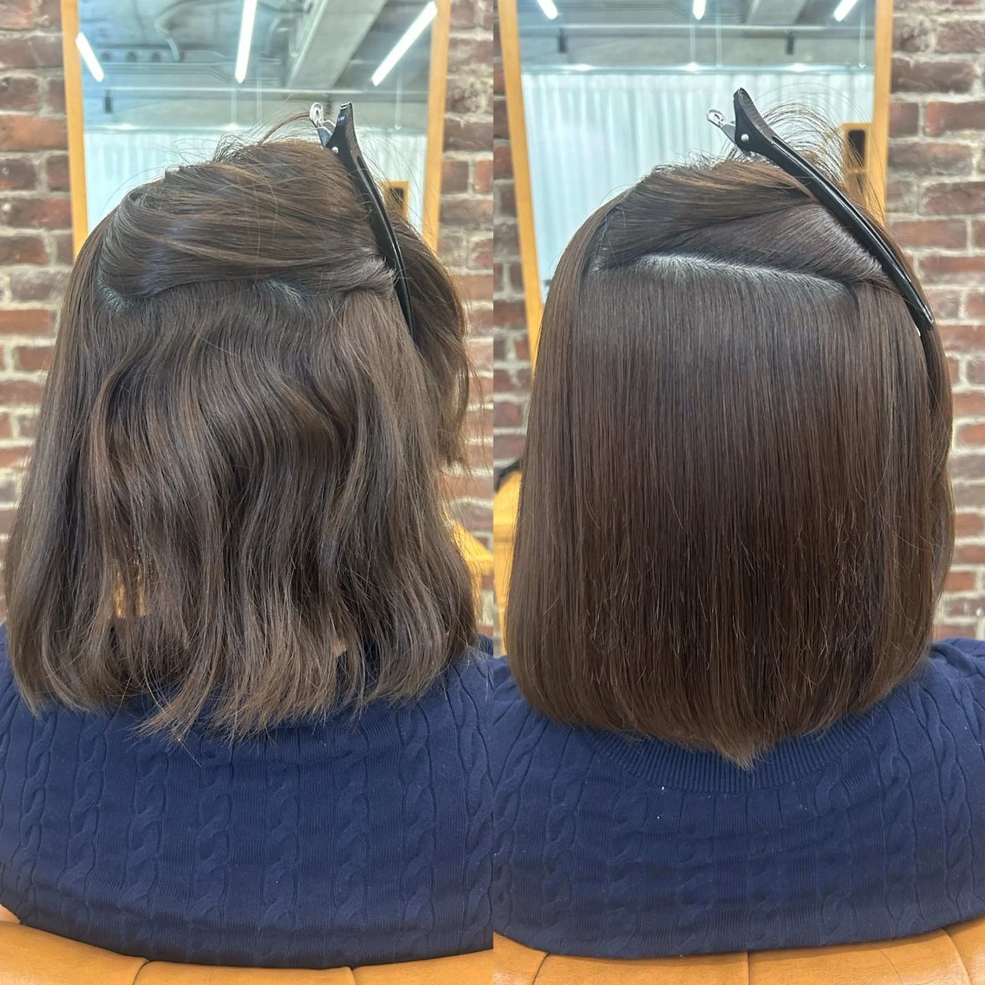 【ツヤ髪作るなら】縮毛矯正+カット+トリートメントの写真