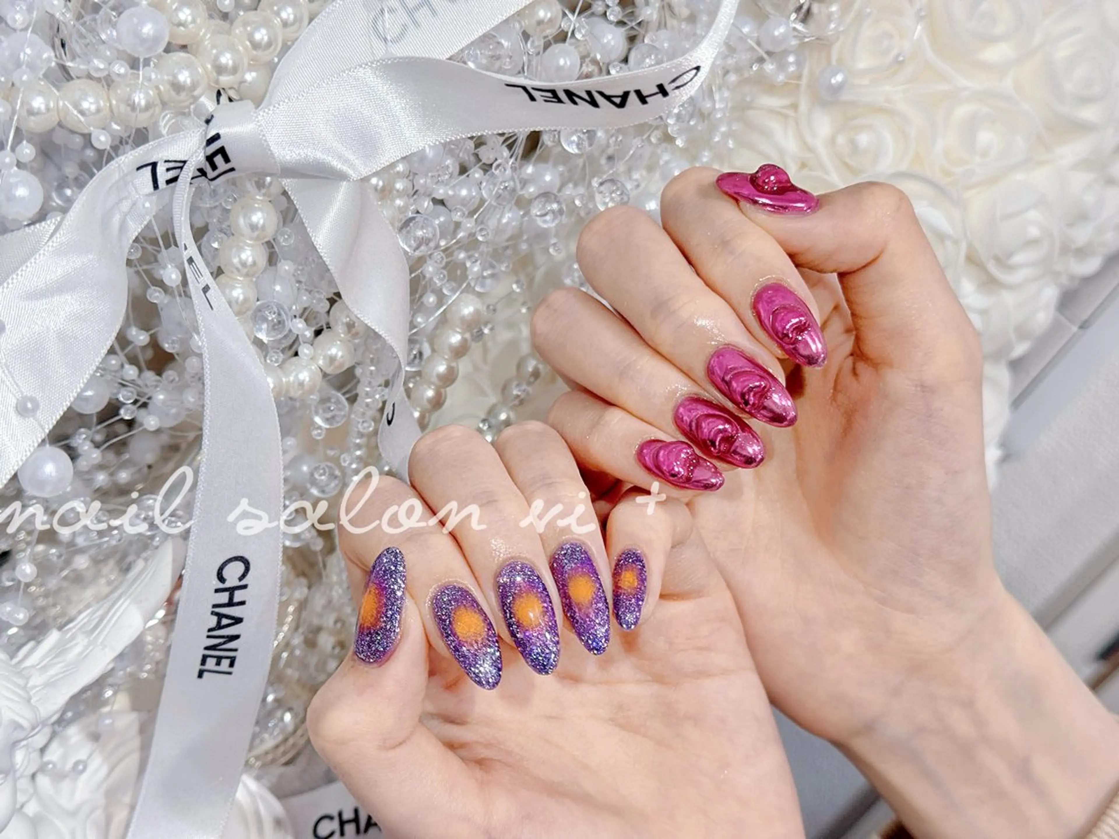 ネイル ハンドネイル ✨Nailsalon Vi+✨のネイルデザイン